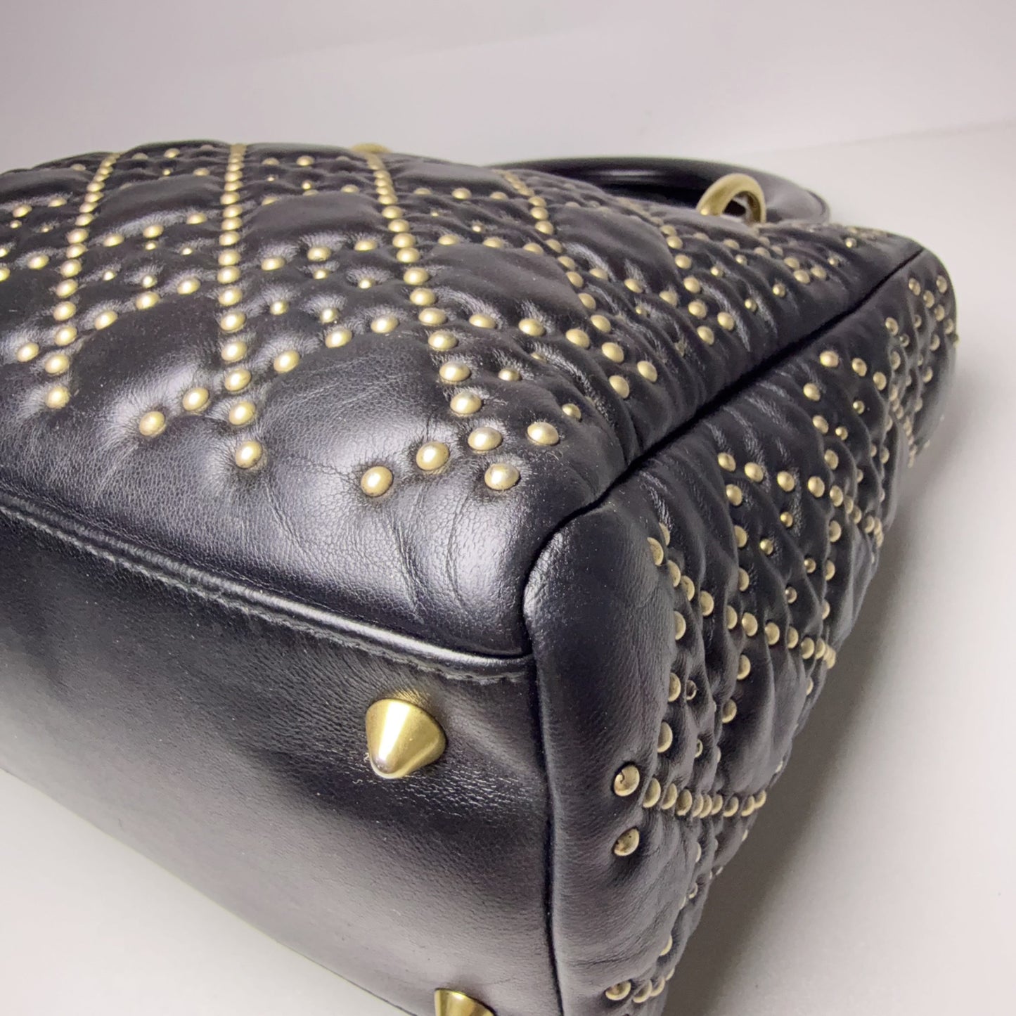 Dior - Lady Dior - Leather - Black - (medium)