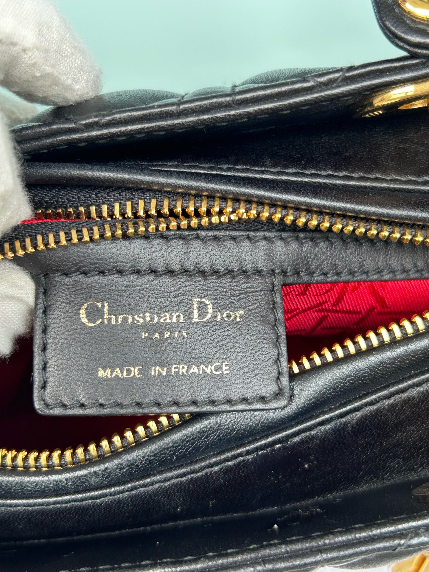 Dior - Lady Dior - Leather - Black - (medium)
