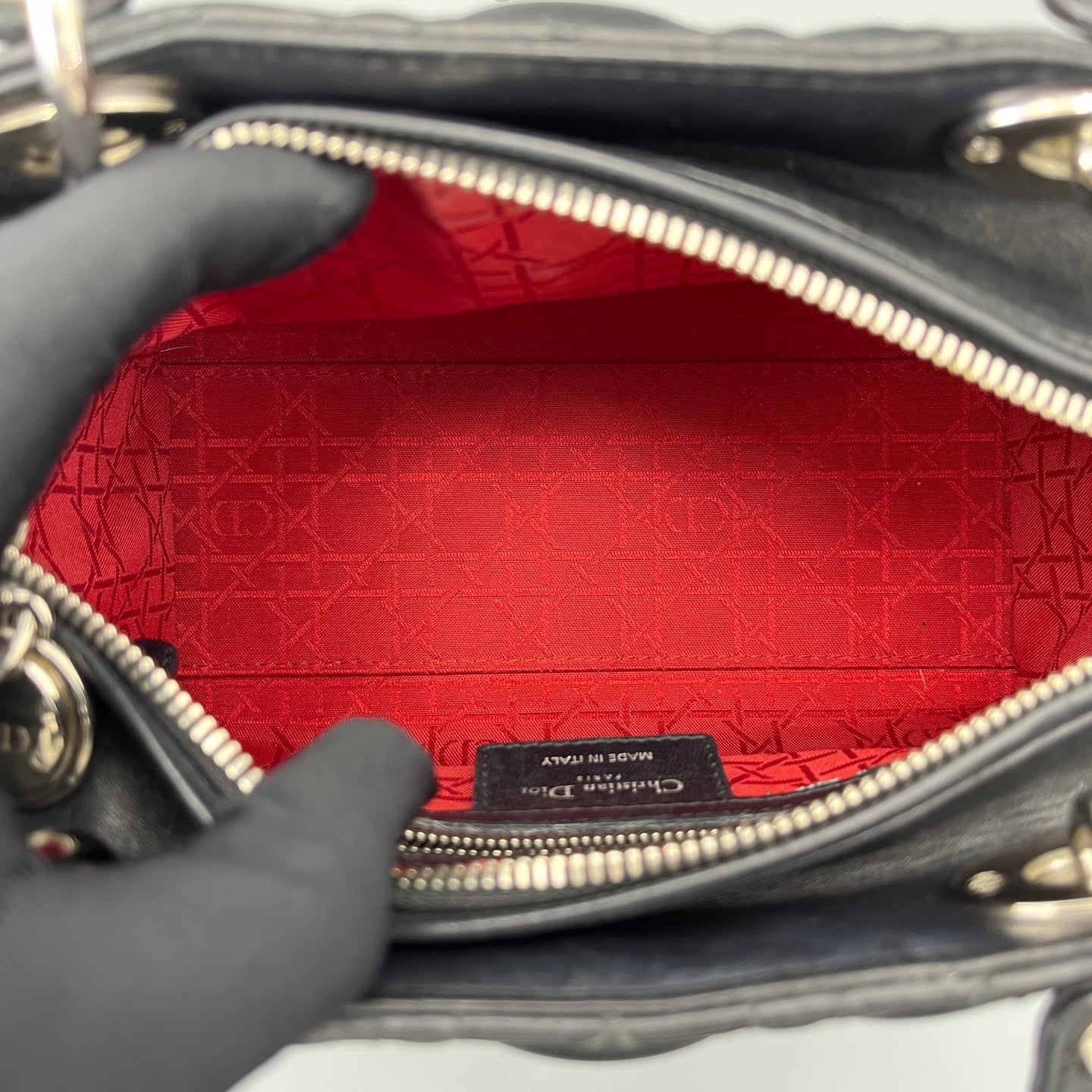 Dior - Lady Dior - Leather - Black - (Medium)