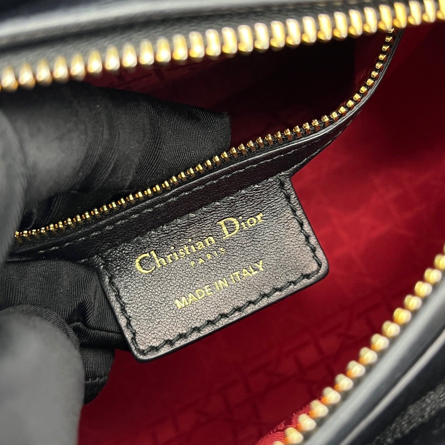 Dior - Lady Dior - Leather - Black - (medium)