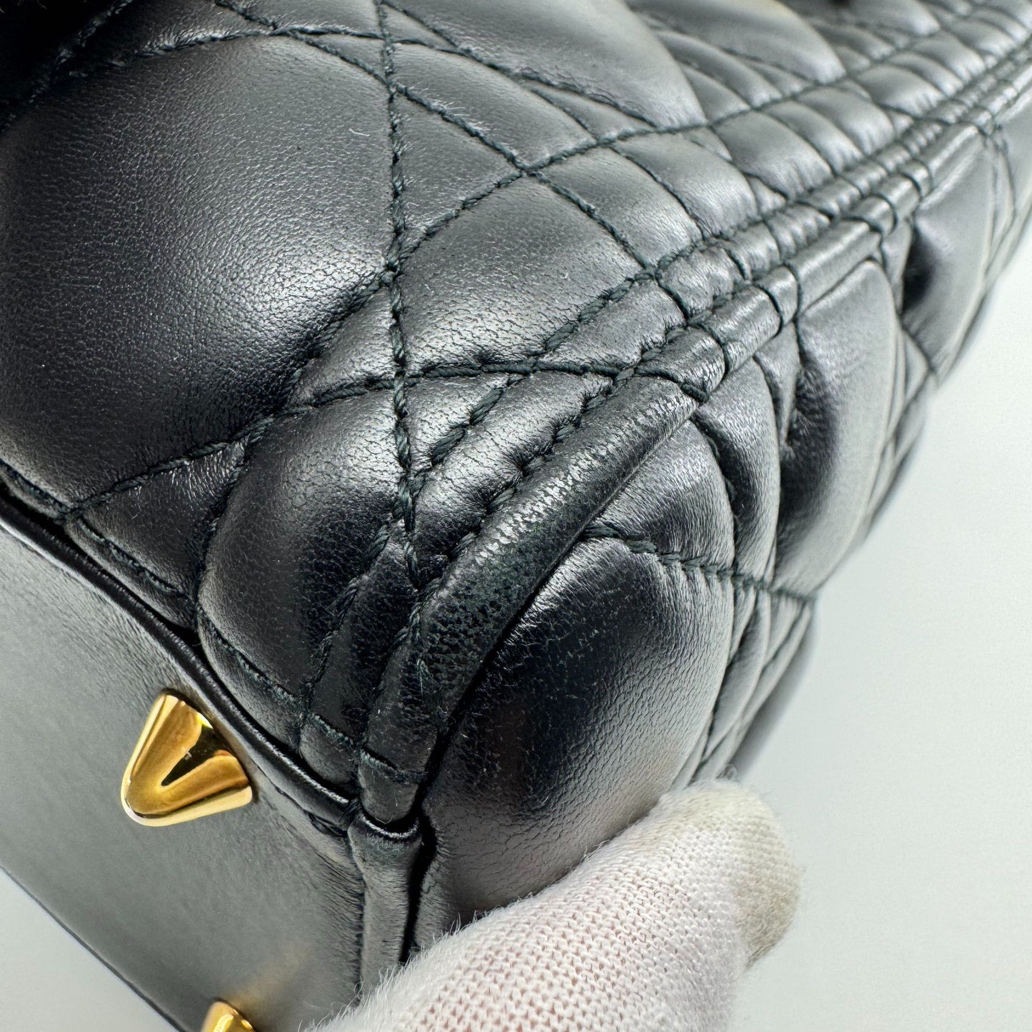 Dior - Lady Dior - Leather - Black - (medium)