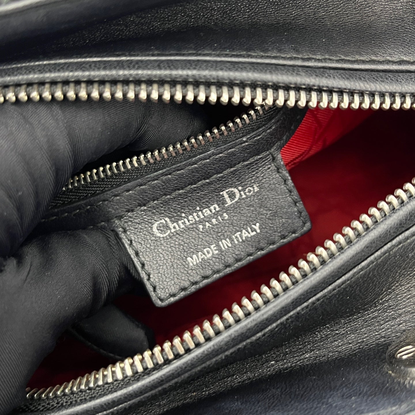 Dior - Lady Dior - Leather - Black - (Medium)
