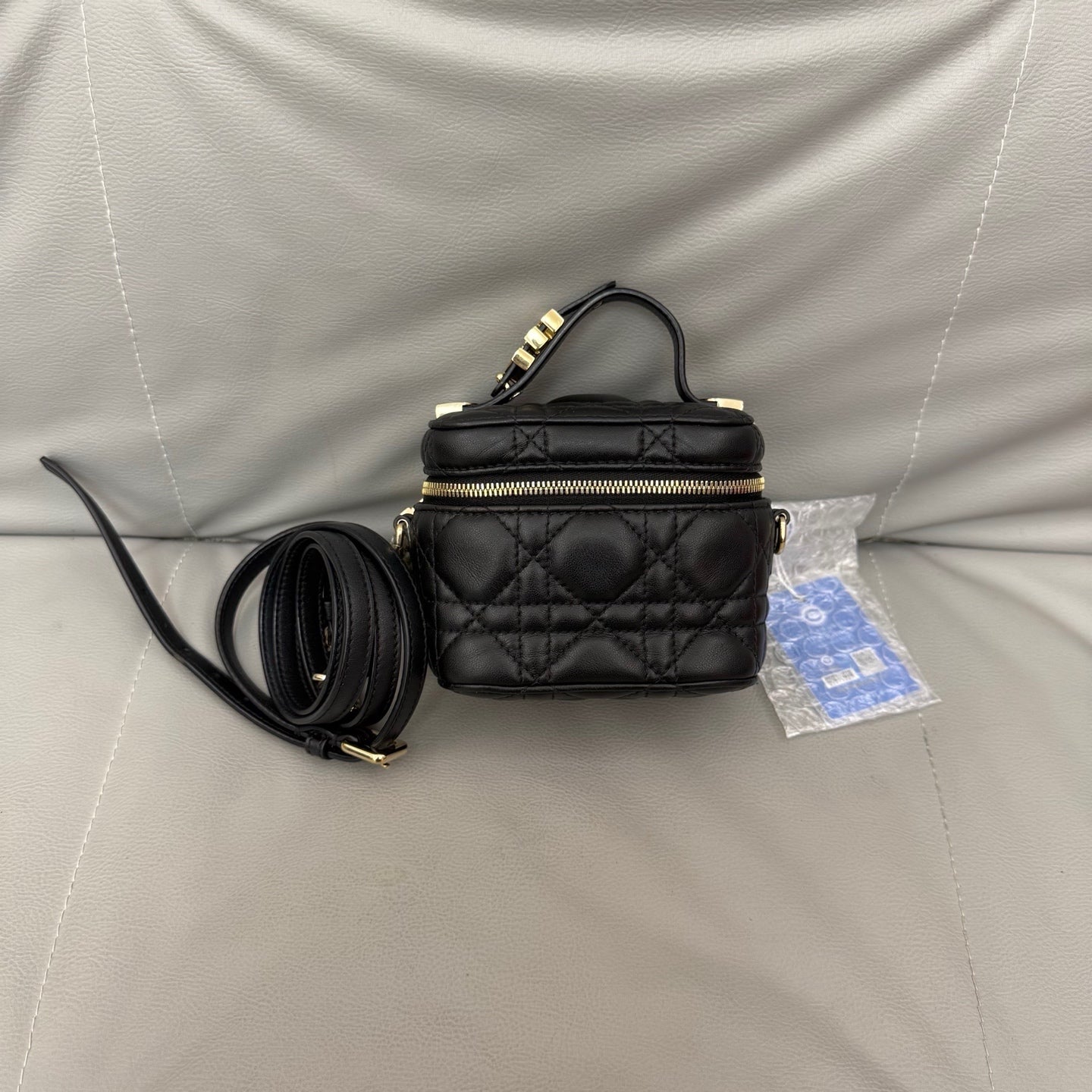 Dior - Lady Dior - Leather - Black - (mini)