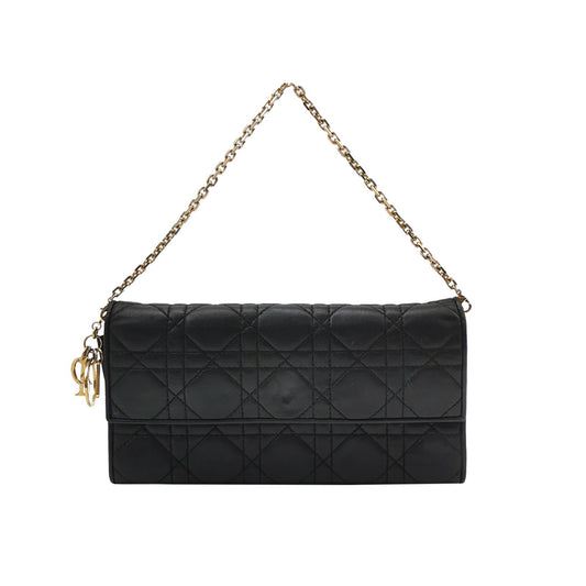 Dior - Lady Dior - Leather - Black - (mini)