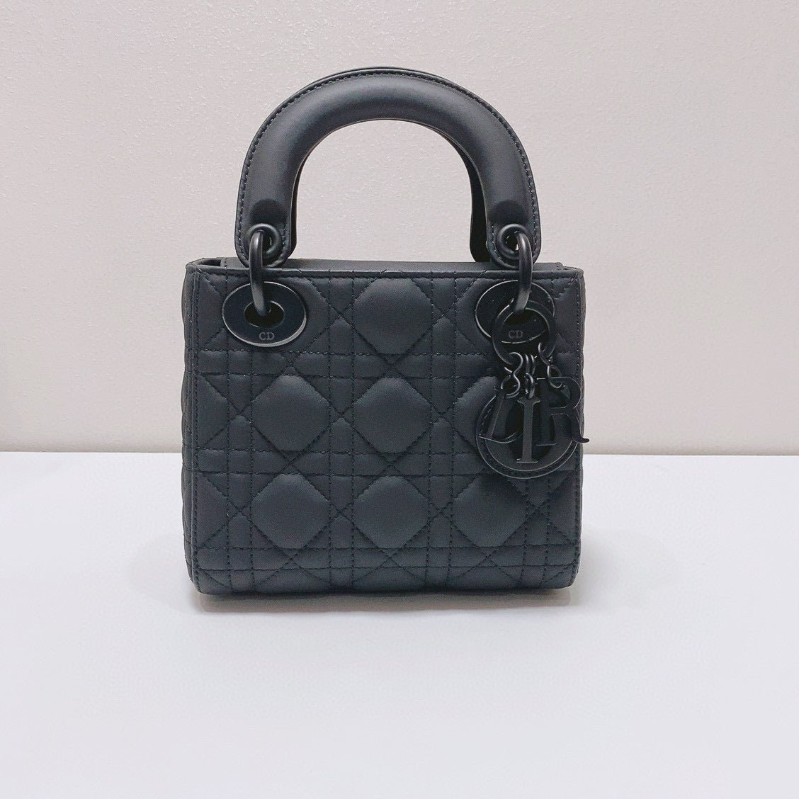 Dior - Lady Dior - Leather - Black - (mini)