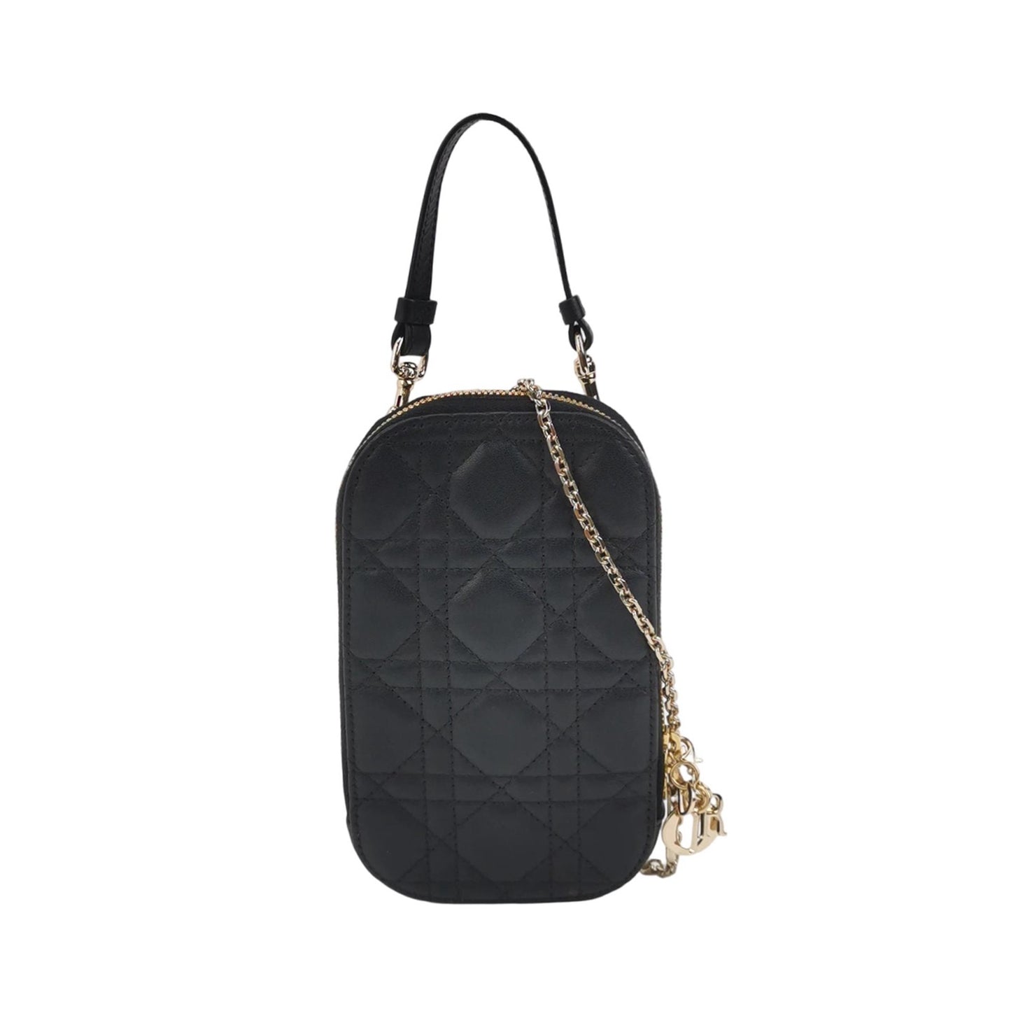 Dior - Lady Dior - Leather - Black - (mini)