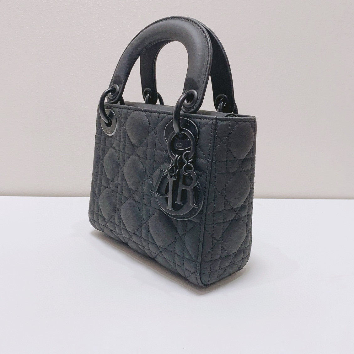 Dior - Lady Dior - Leather - Black - (mini)