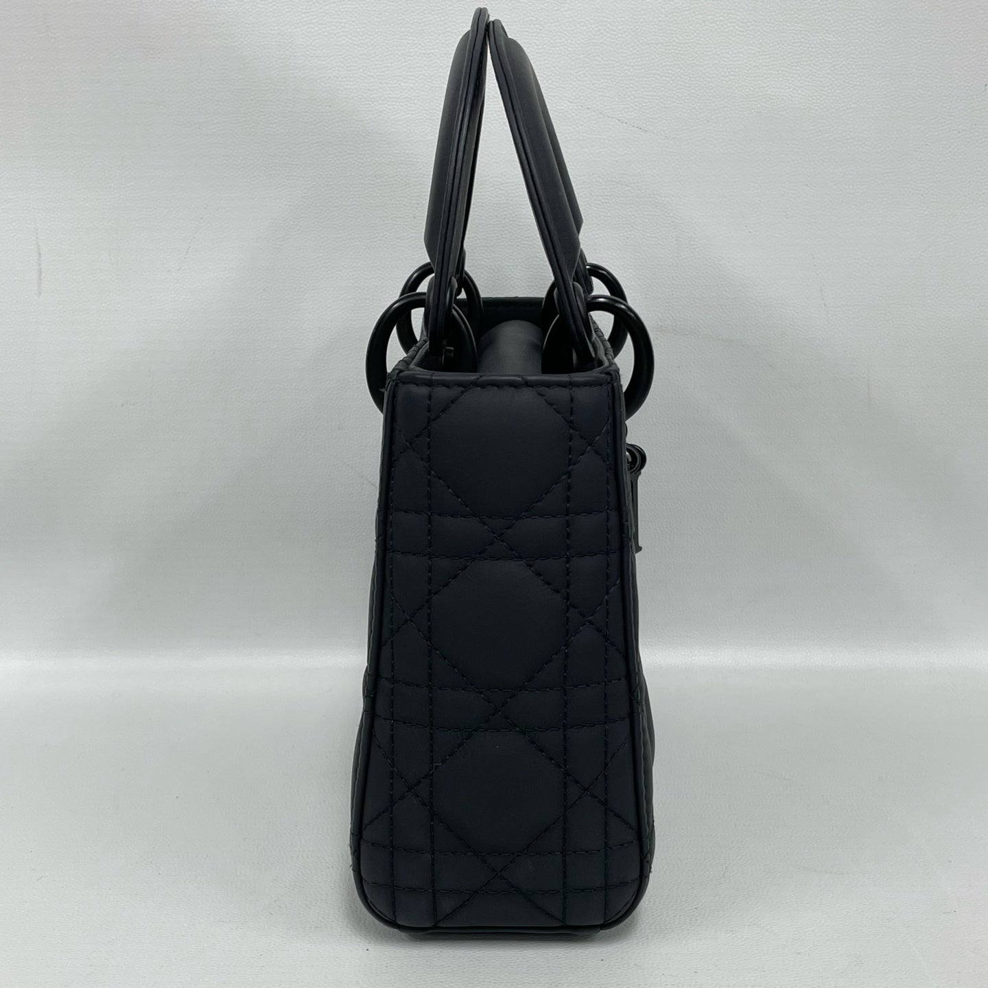 Dior - Lady Dior - Leather - Black - (mini)