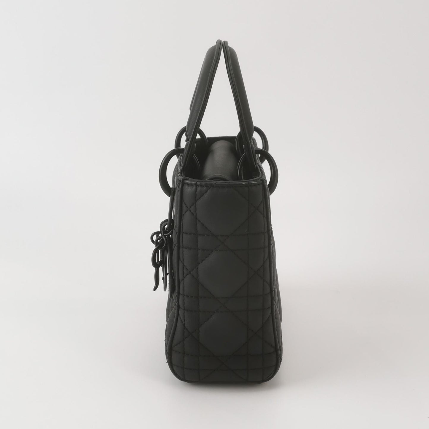 Dior - Lady Dior - Leather - Black - (mini)