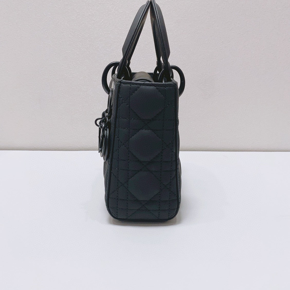 Dior - Lady Dior - Leather - Black - (mini)