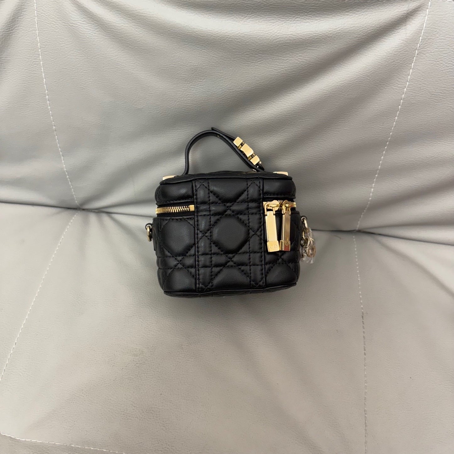 Dior - Lady Dior - Leather - Black - (mini)
