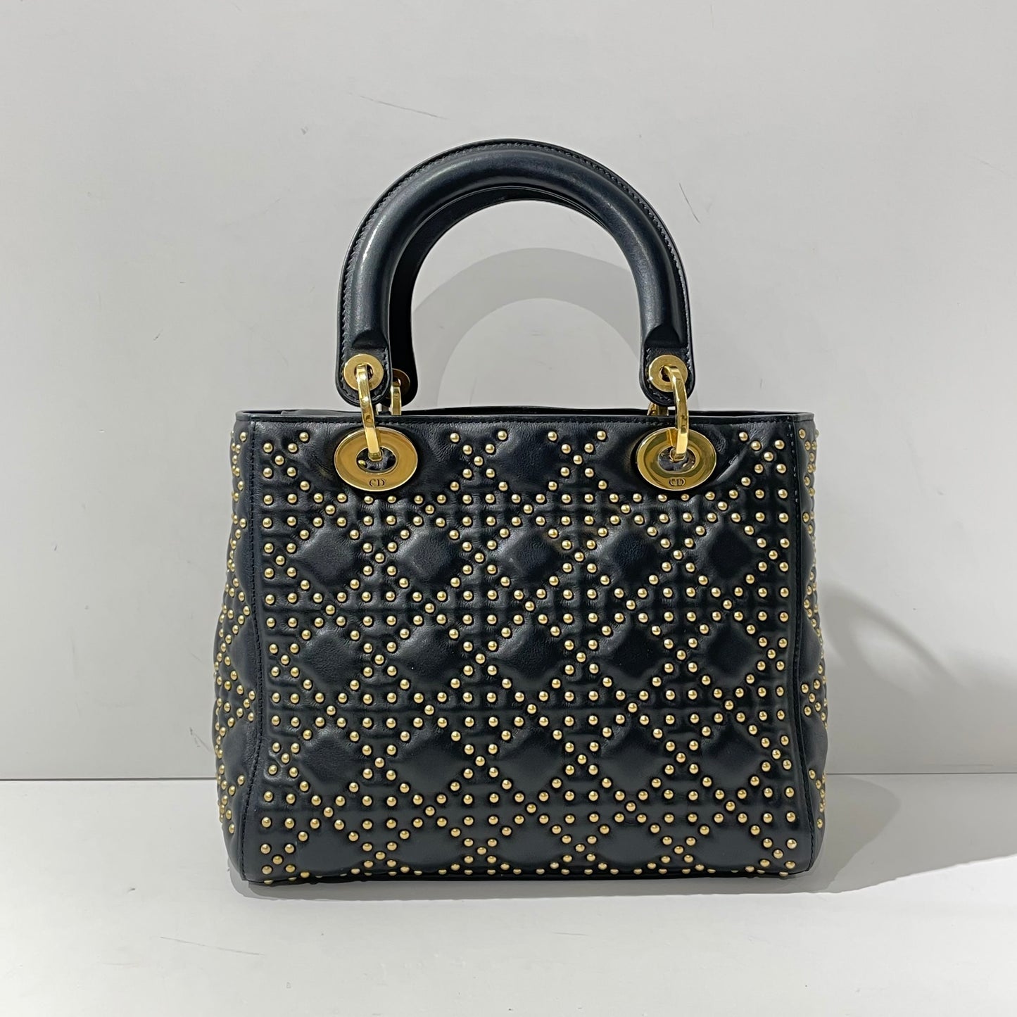 Dior - Lady Dior - Leather - Black - (mini)