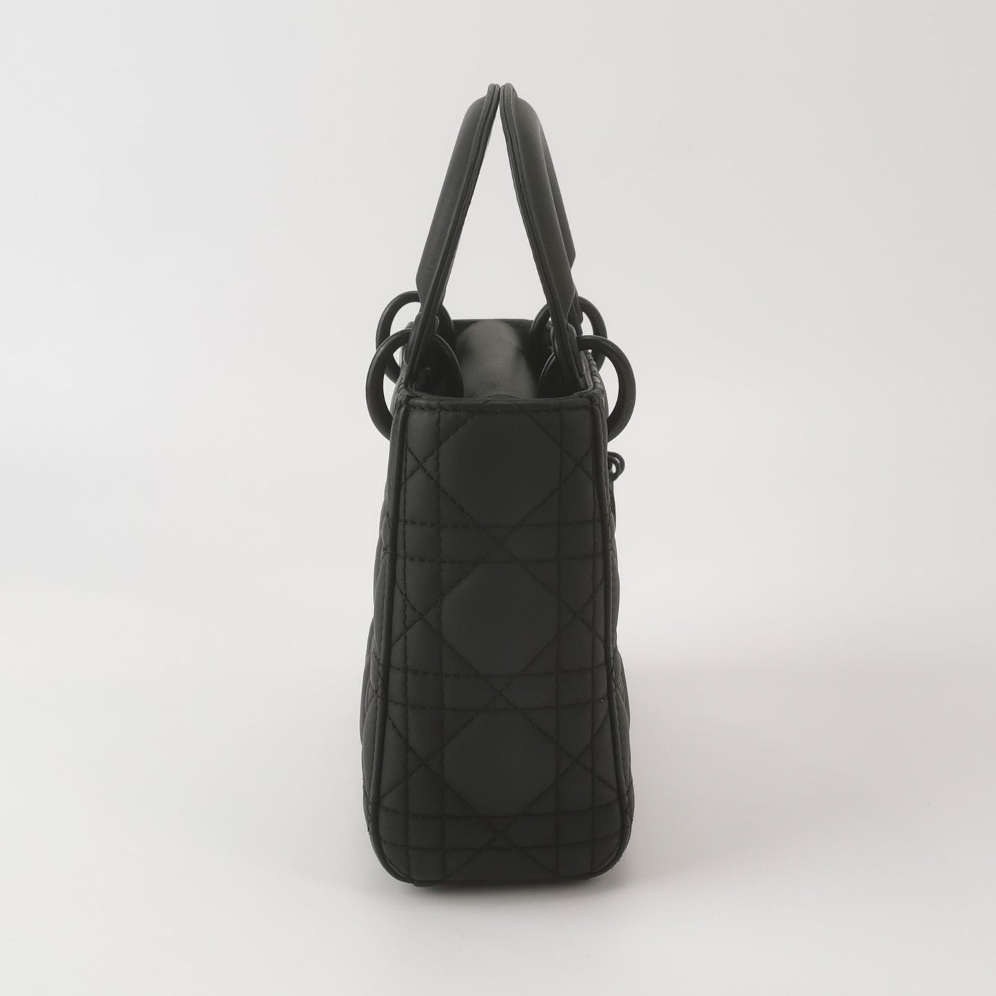 Dior - Lady Dior - Leather - Black - (mini)