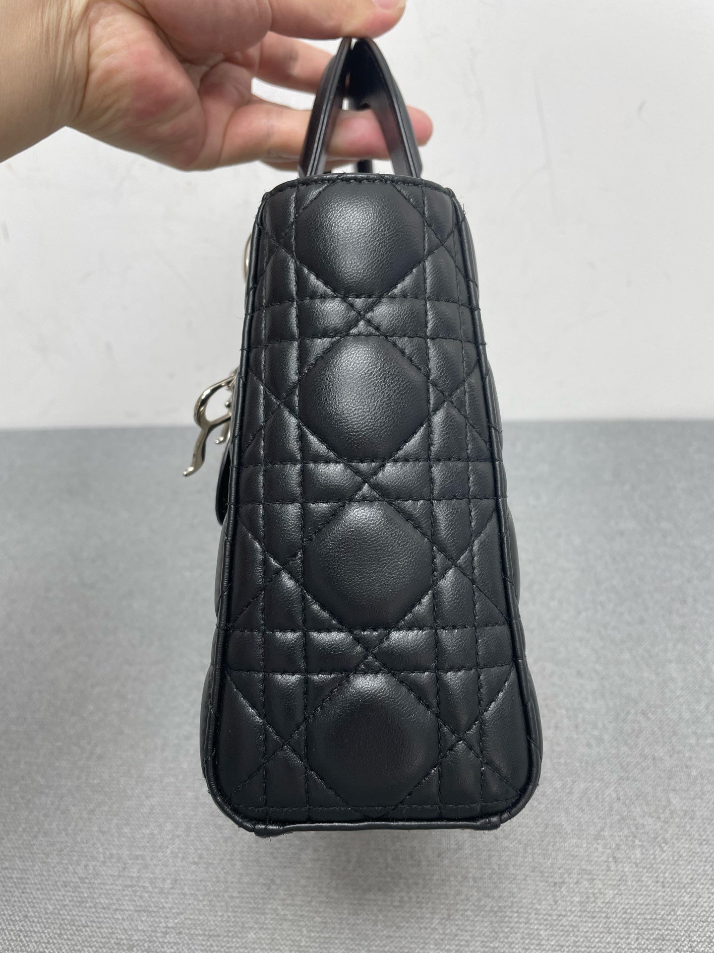 Dior - Lady Dior - Leather - Black - (mini)