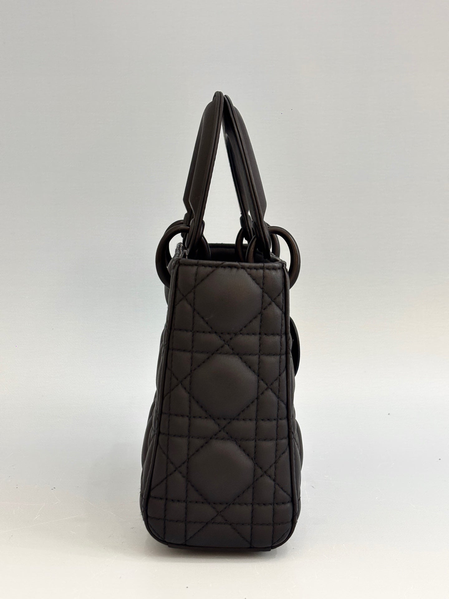 Dior - Lady Dior - Leather - Black - (mini)