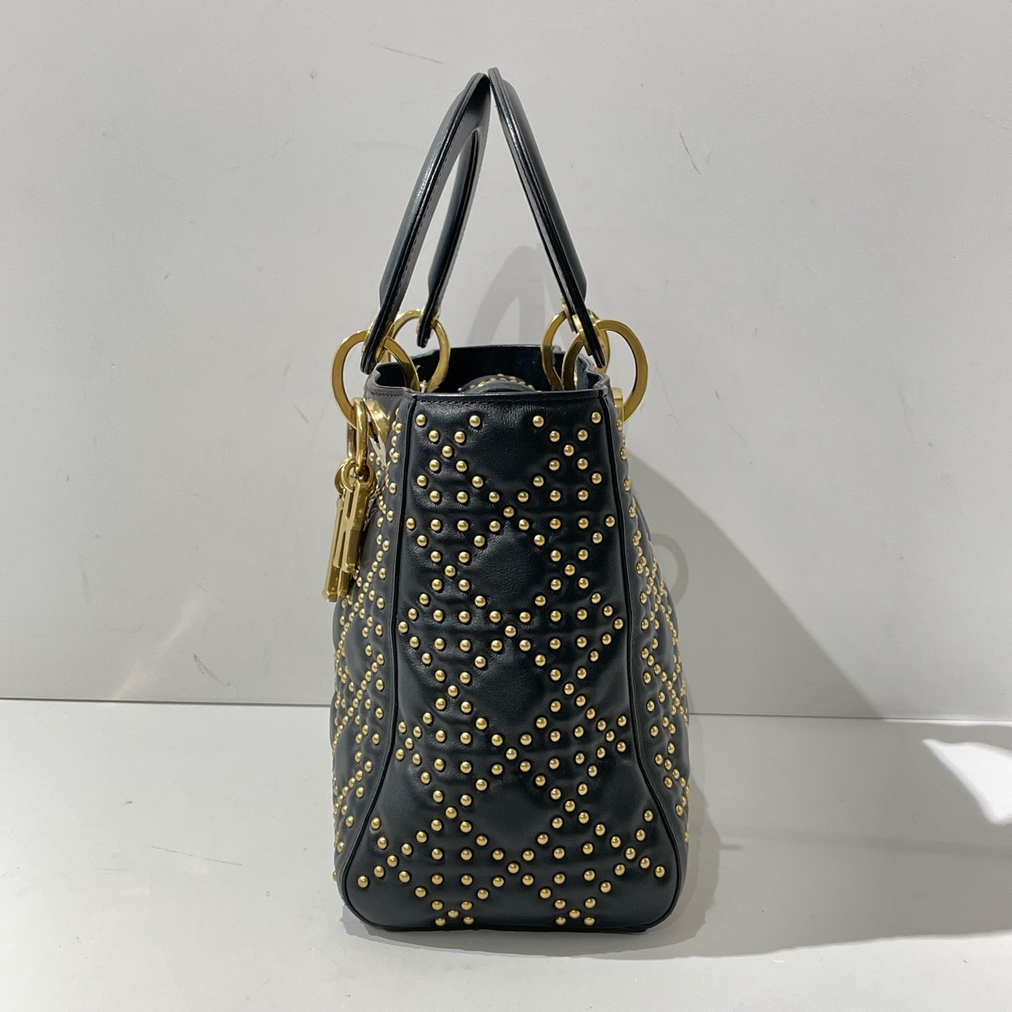 Dior - Lady Dior - Leather - Black - (mini)