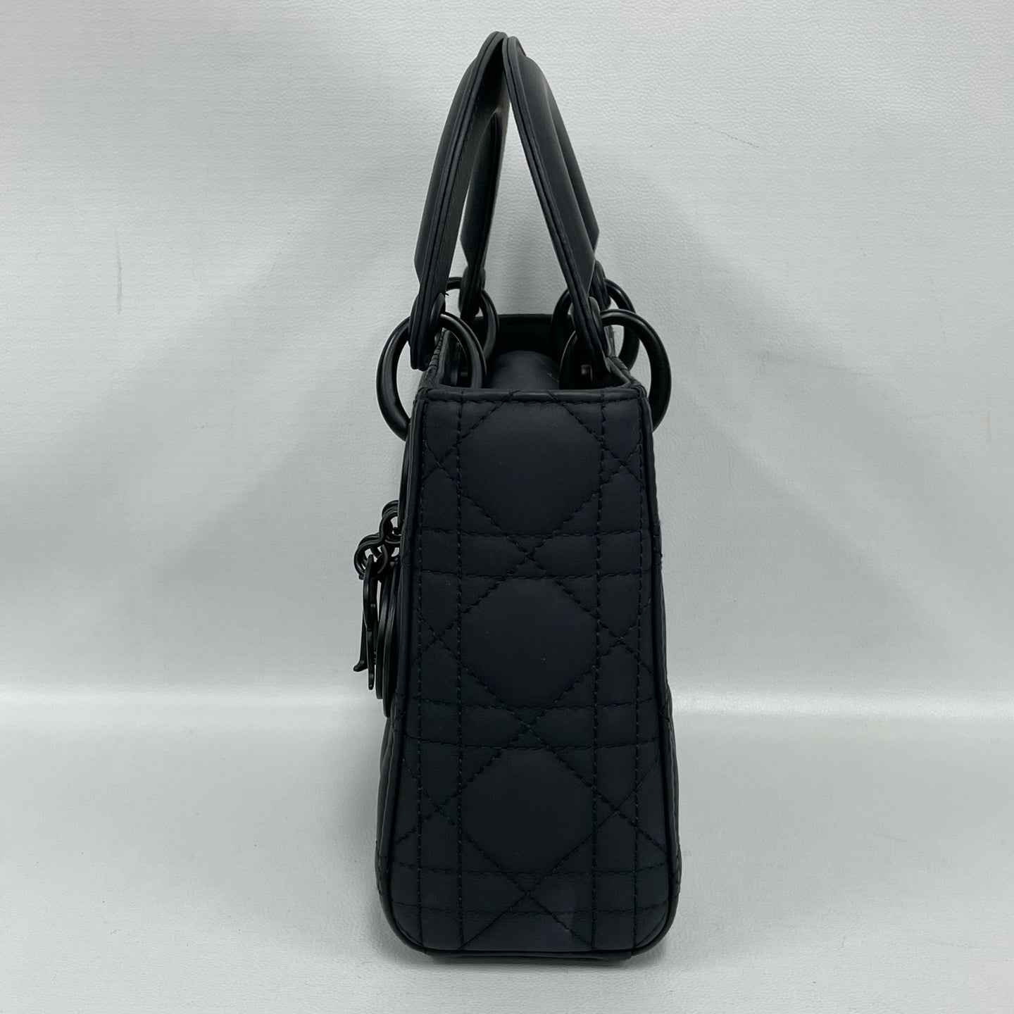 Dior - Lady Dior - Leather - Black - (mini)