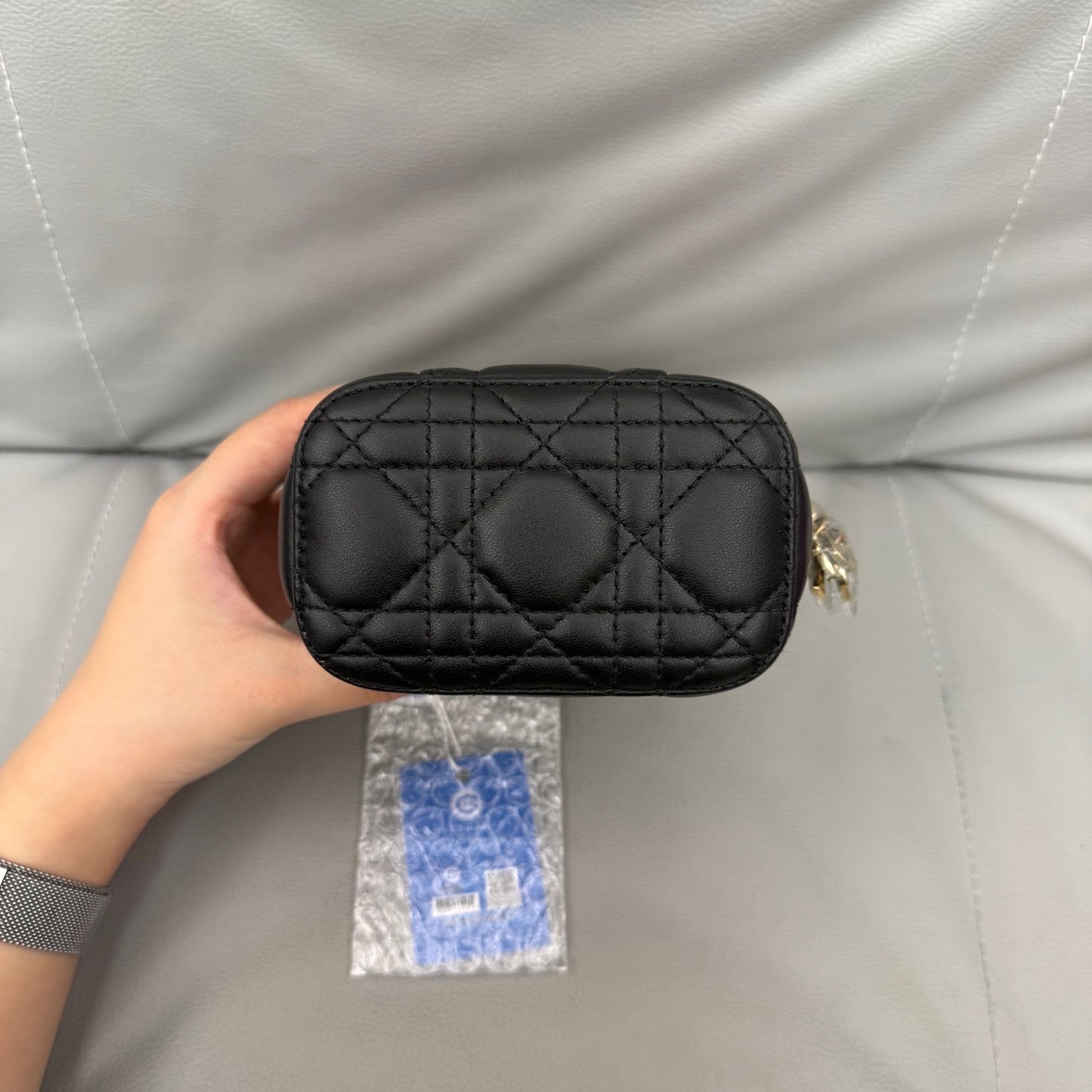 Dior - Lady Dior - Leather - Black - (mini)