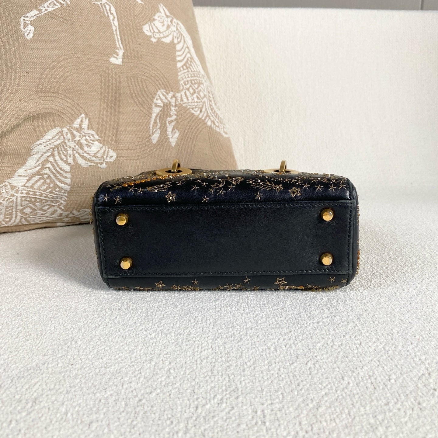 Dior - Lady Dior - Leather - Black - (mini)