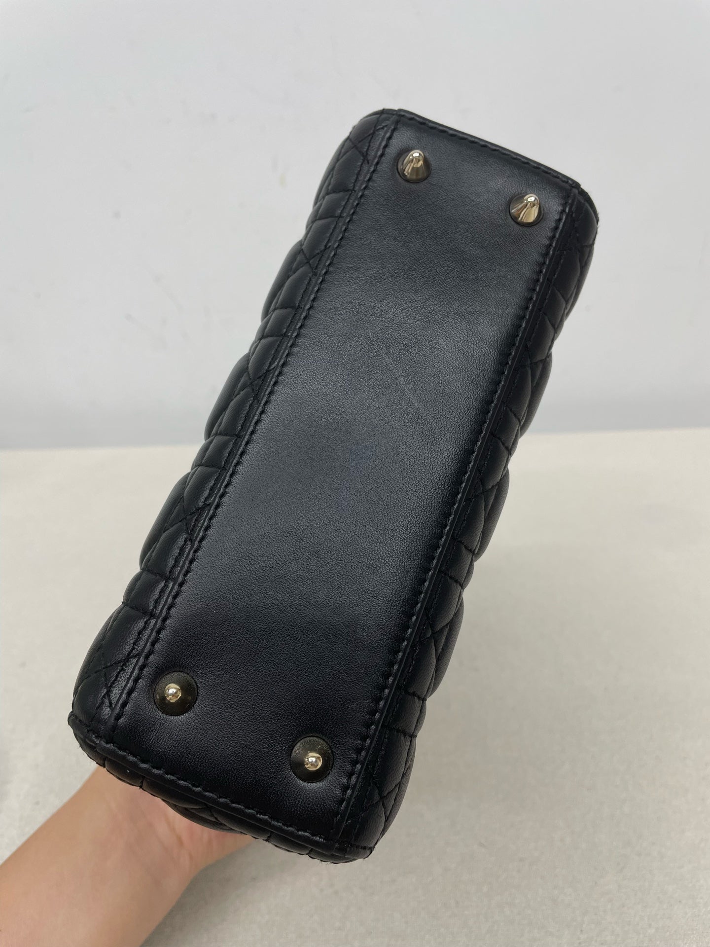 Dior - Lady Dior - Leather - Black - (mini)