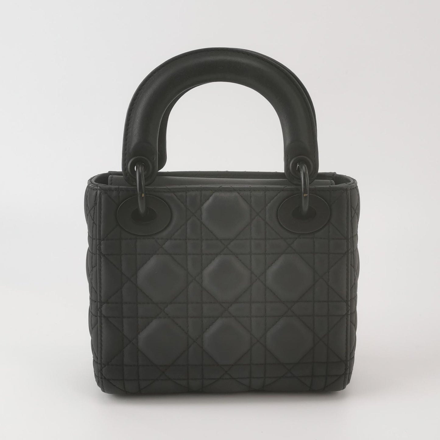 Dior - Lady Dior - Leather - Black - (mini)