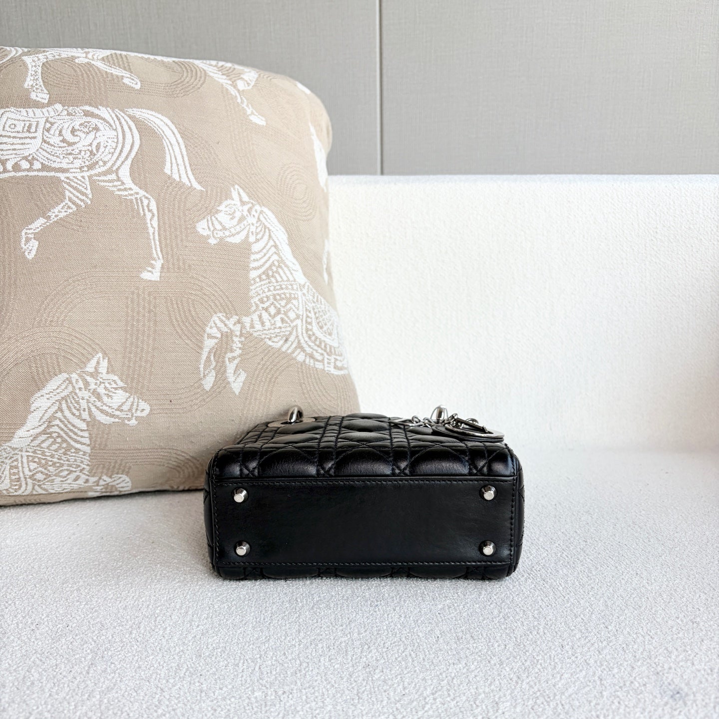 Dior - Lady Dior - Leather - Black - (mini)