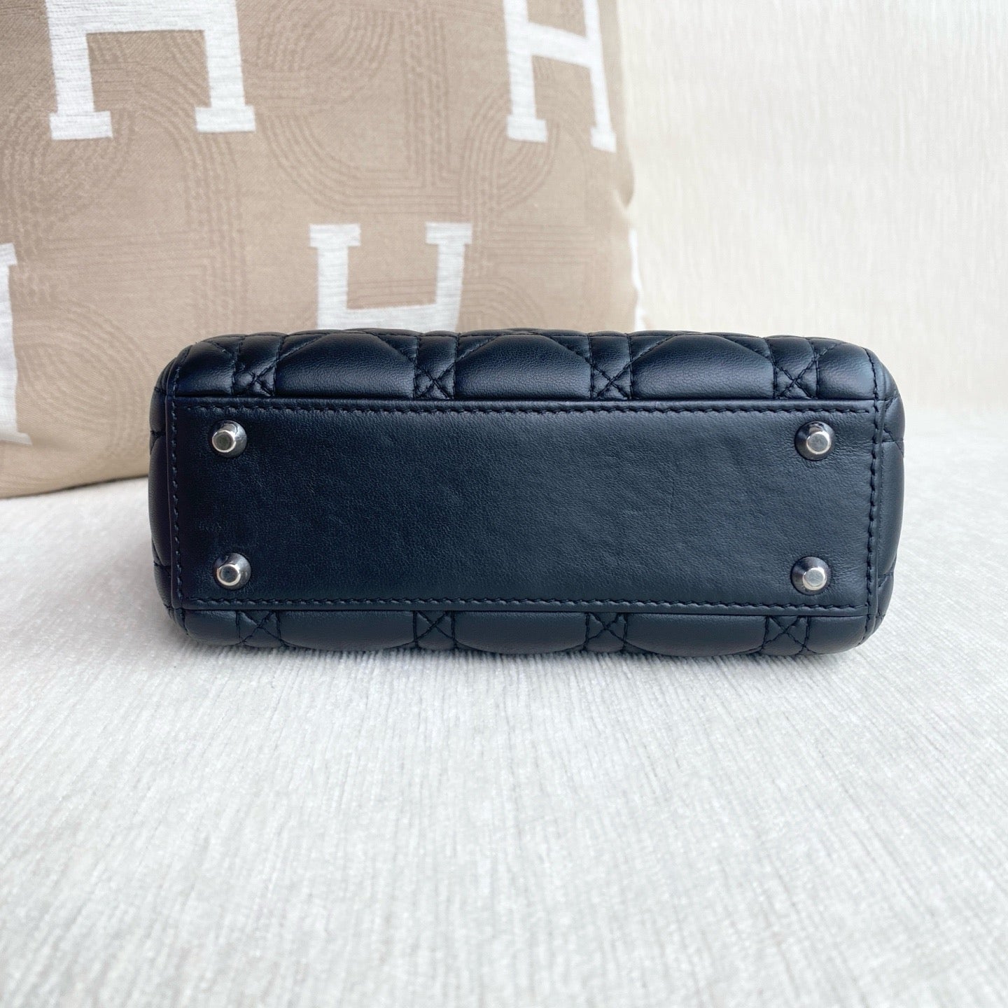 Dior - Lady Dior - Leather - Black - (mini)