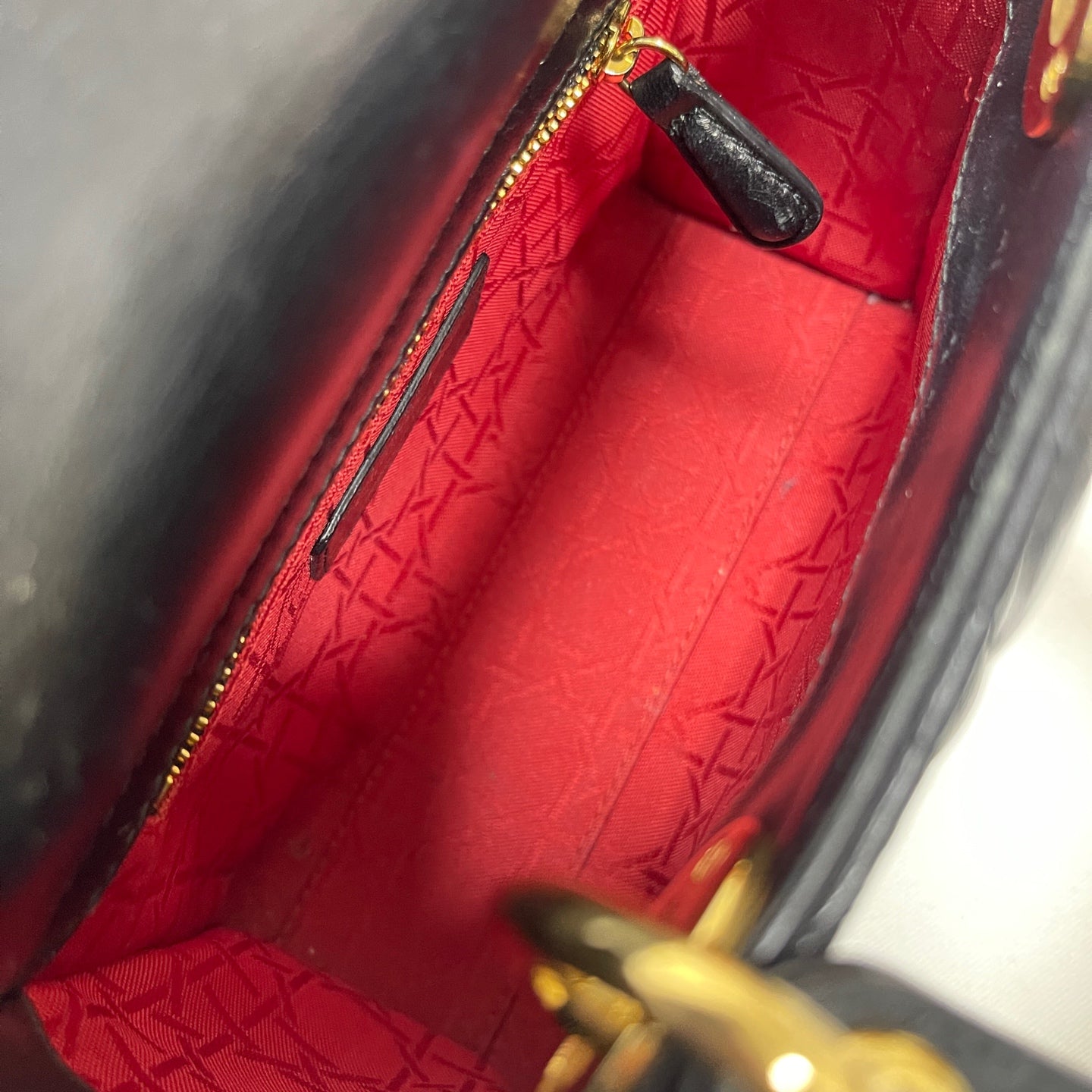 Dior - Lady Dior - Leather - Black - (mini)