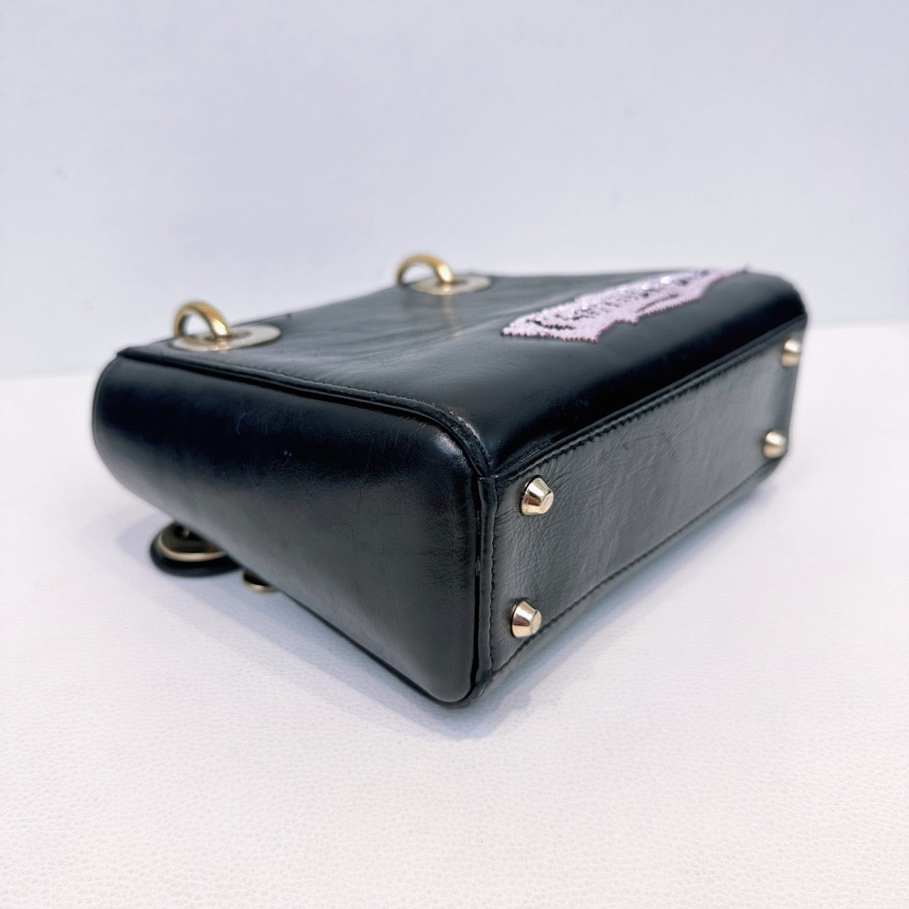 Dior - Lady Dior - Leather - Black - (mini)