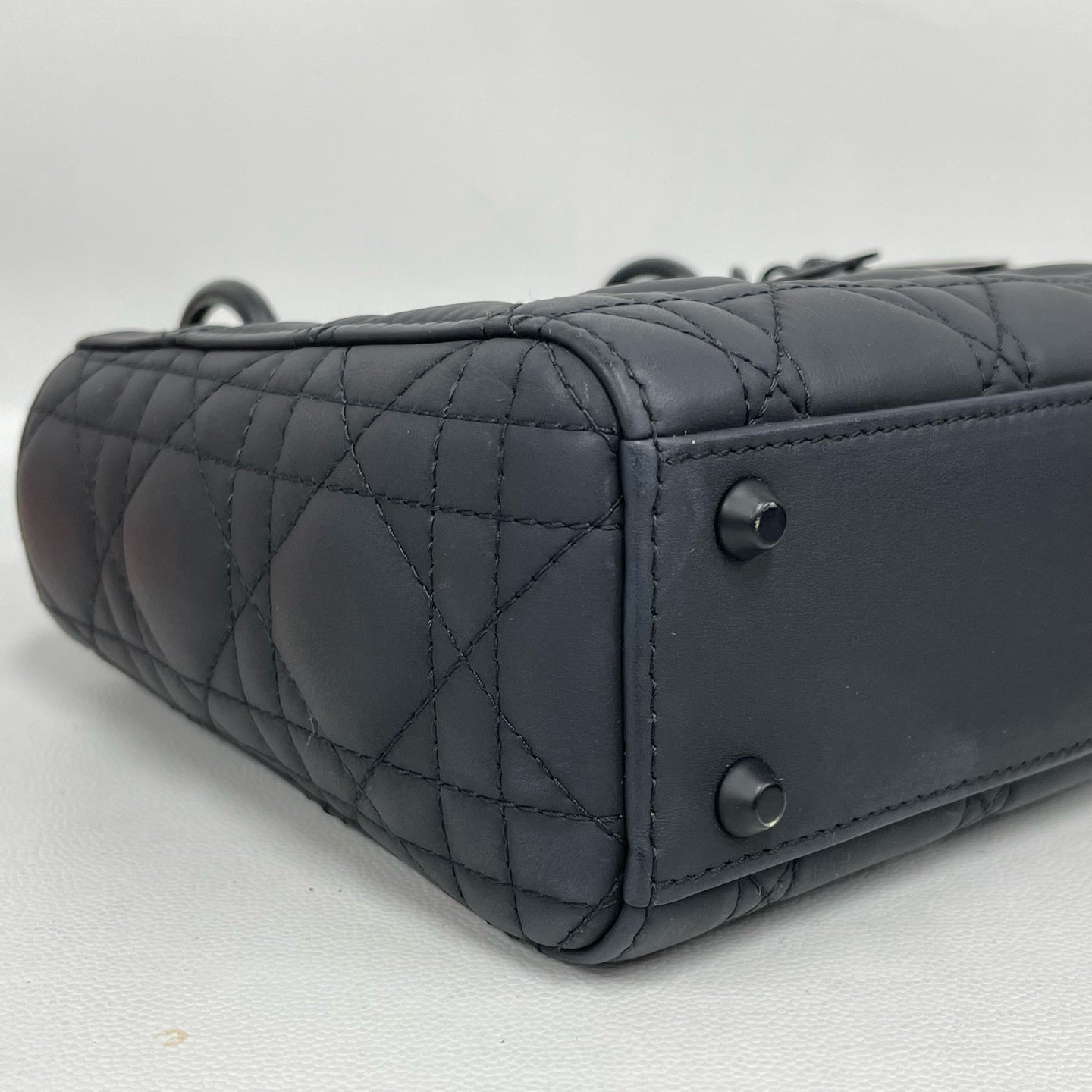 Dior - Lady Dior - Leather - Black - (mini)