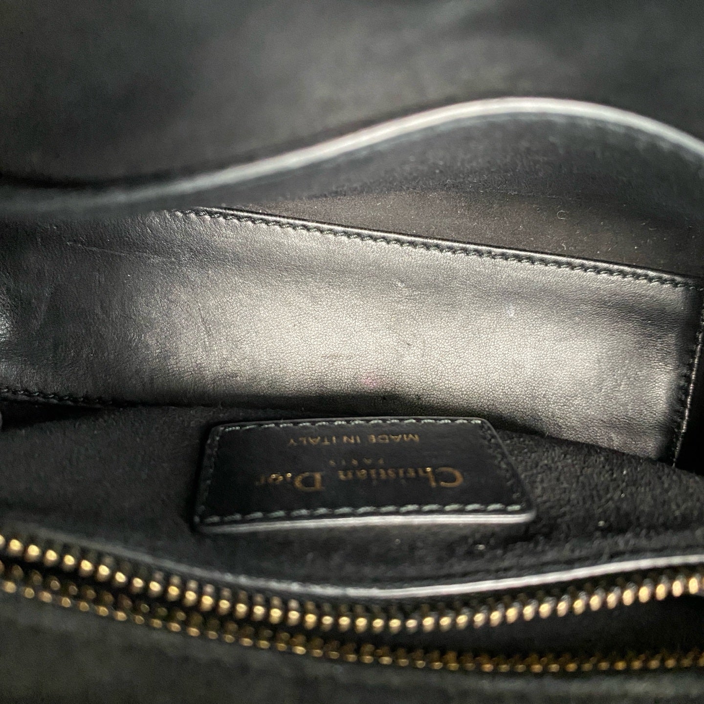 Dior - Lady Dior - Leather - Black - (mini)