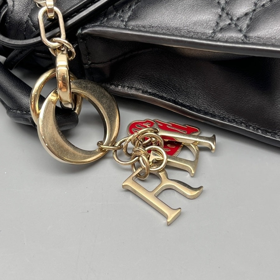 Dior - Lady Dior - Leather - Black - (mini)