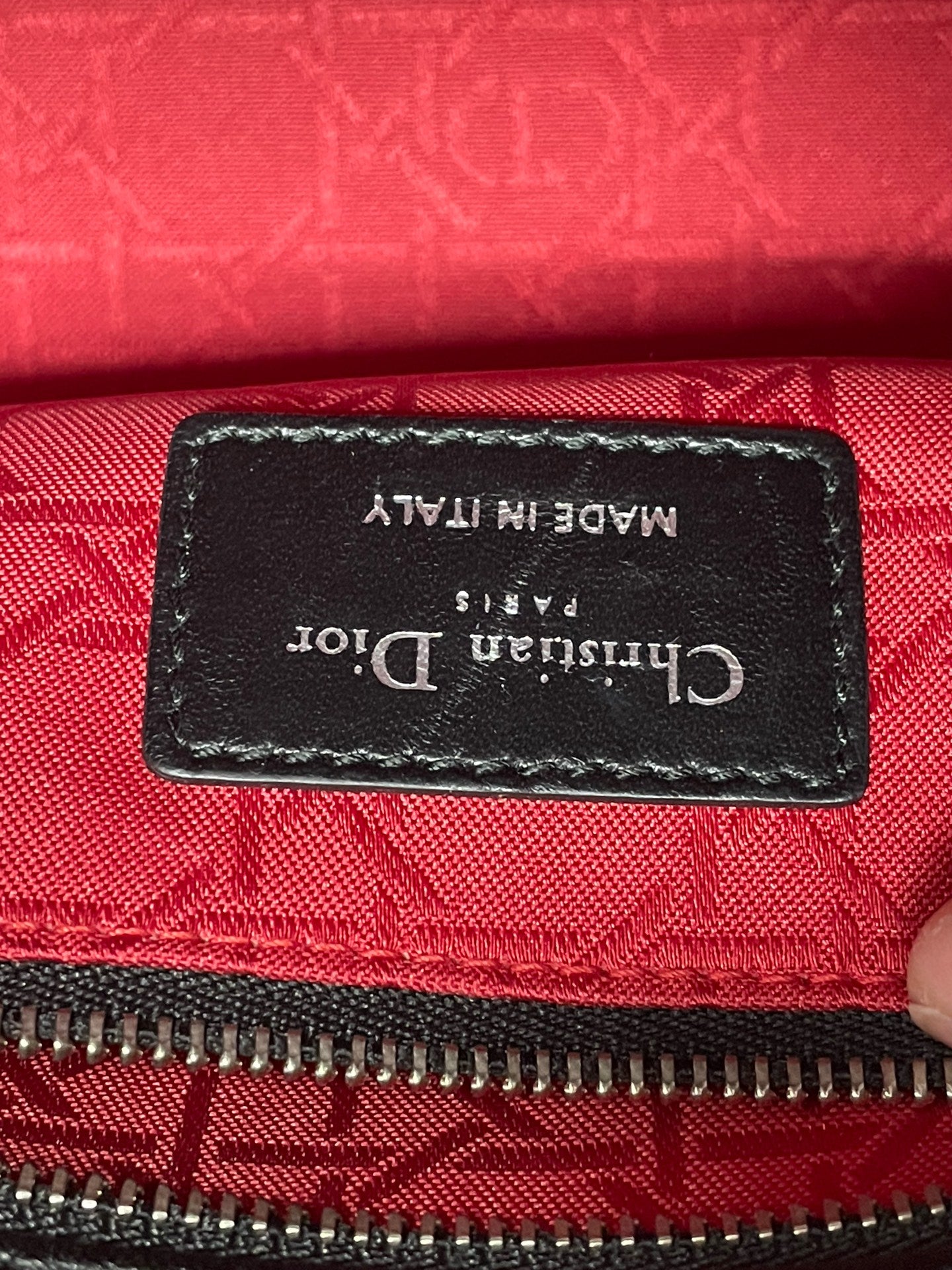 Dior - Lady Dior - Leather - Black - (mini)