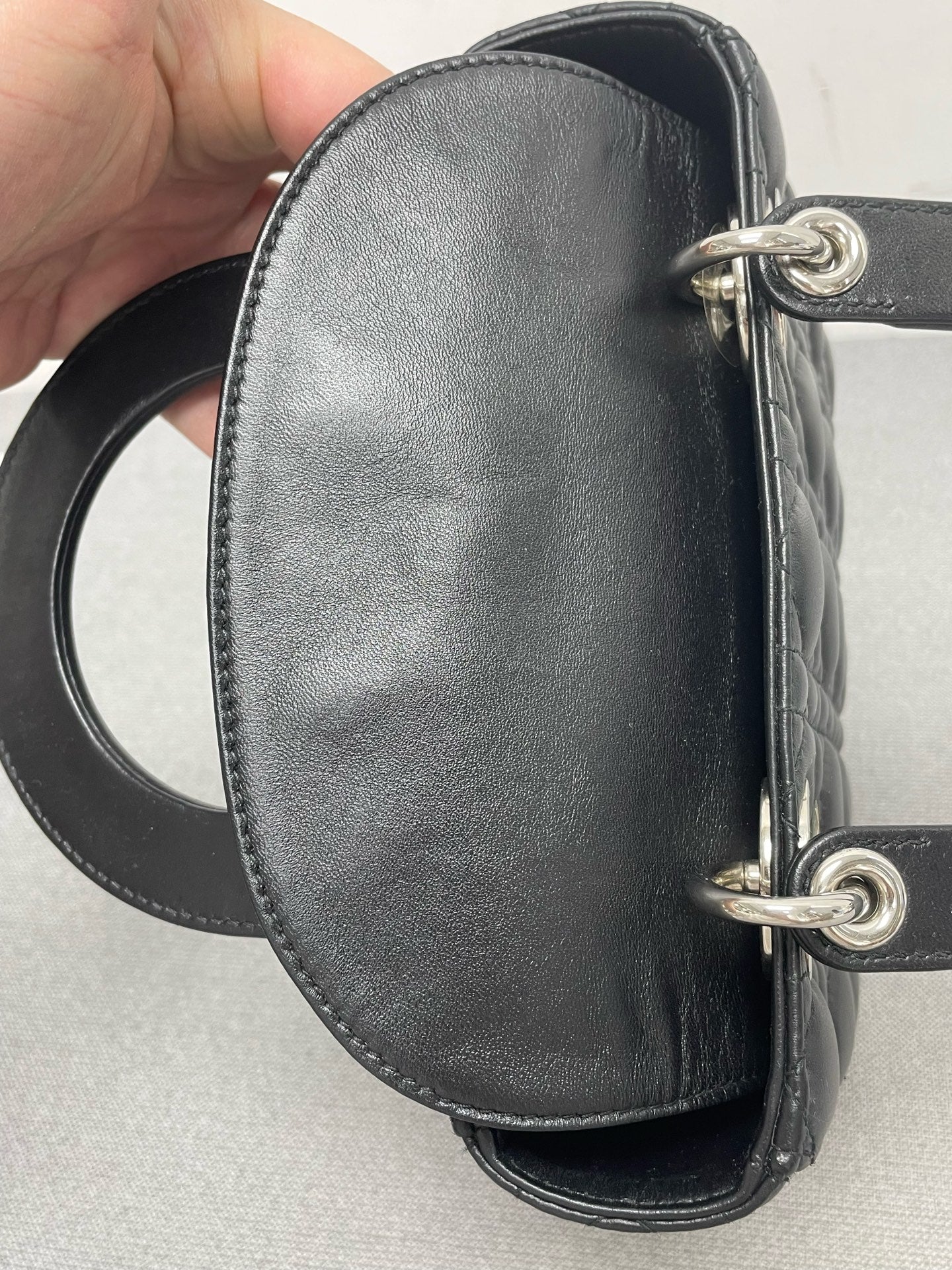 Dior - Lady Dior - Leather - Black - (mini)