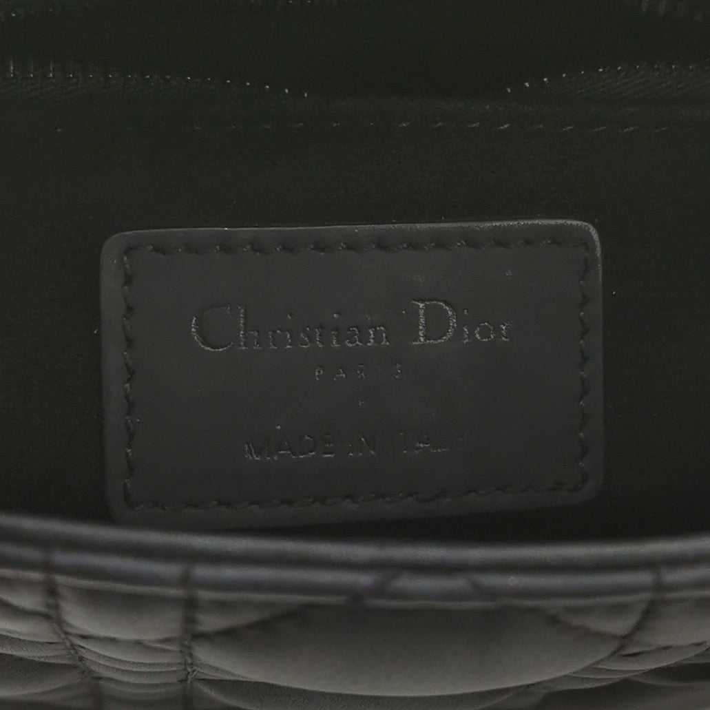 Dior - Lady Dior - Leather - Black - (mini)