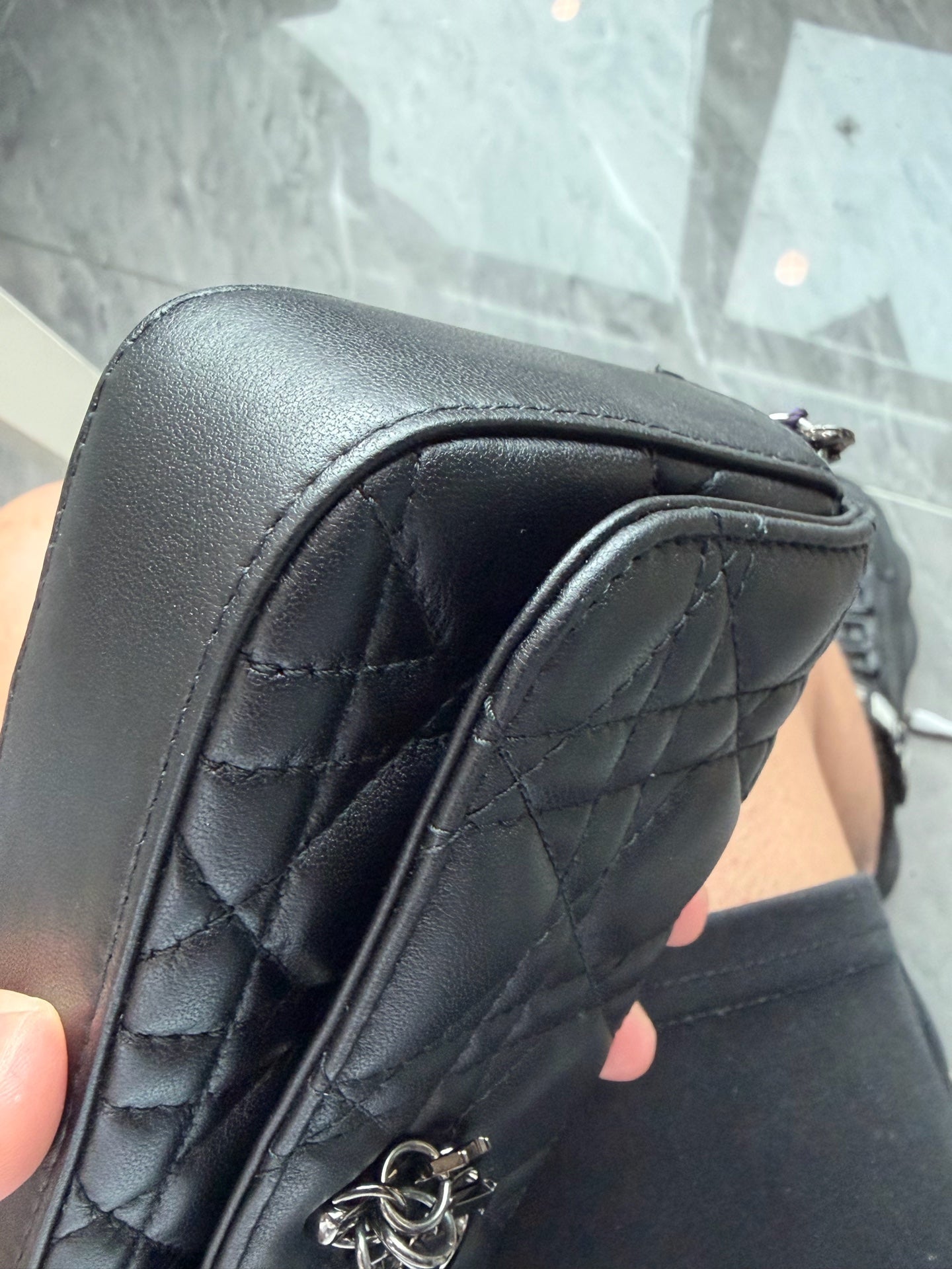 Dior - Lady Dior - Leather - Black - (mini)