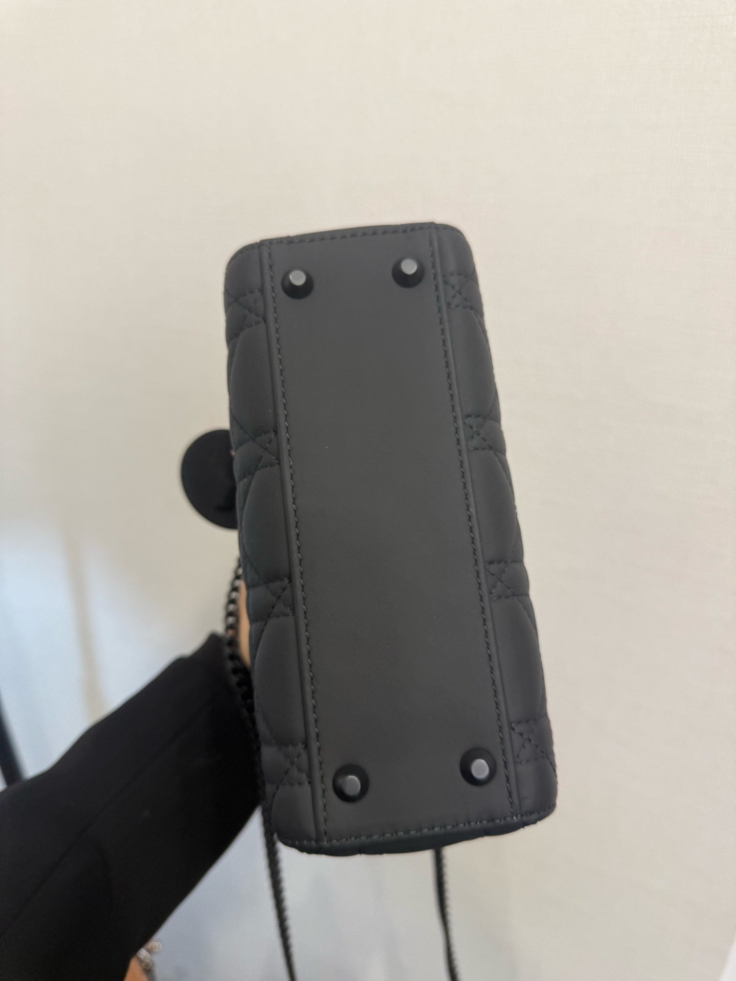 Dior - Lady Dior - Leather - Black - (mini)