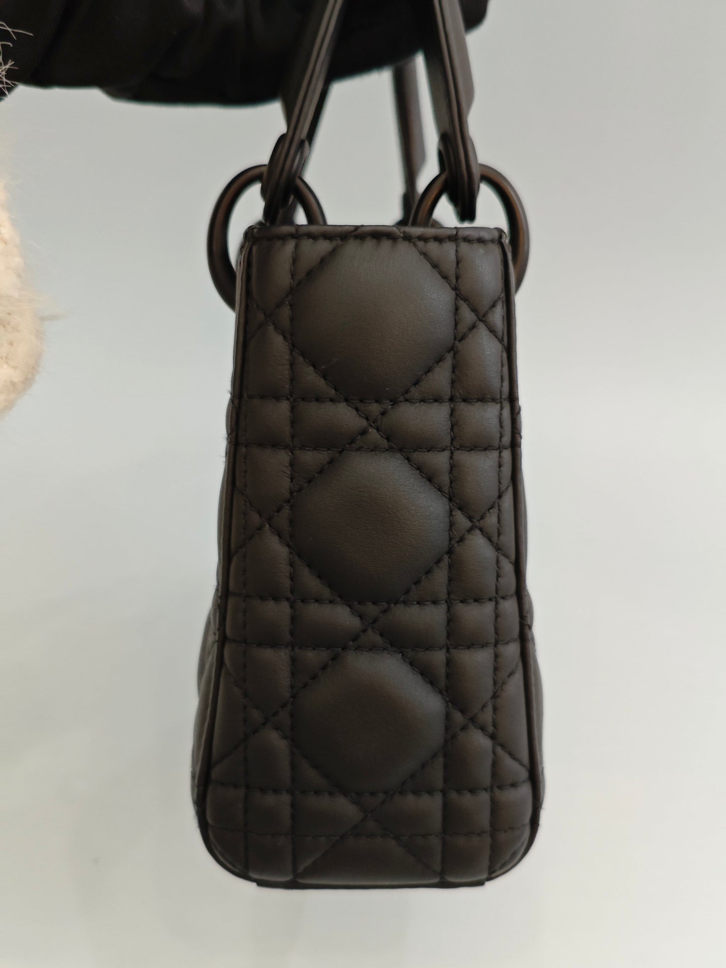 Dior - Lady Dior - Leather - Black - (mini)