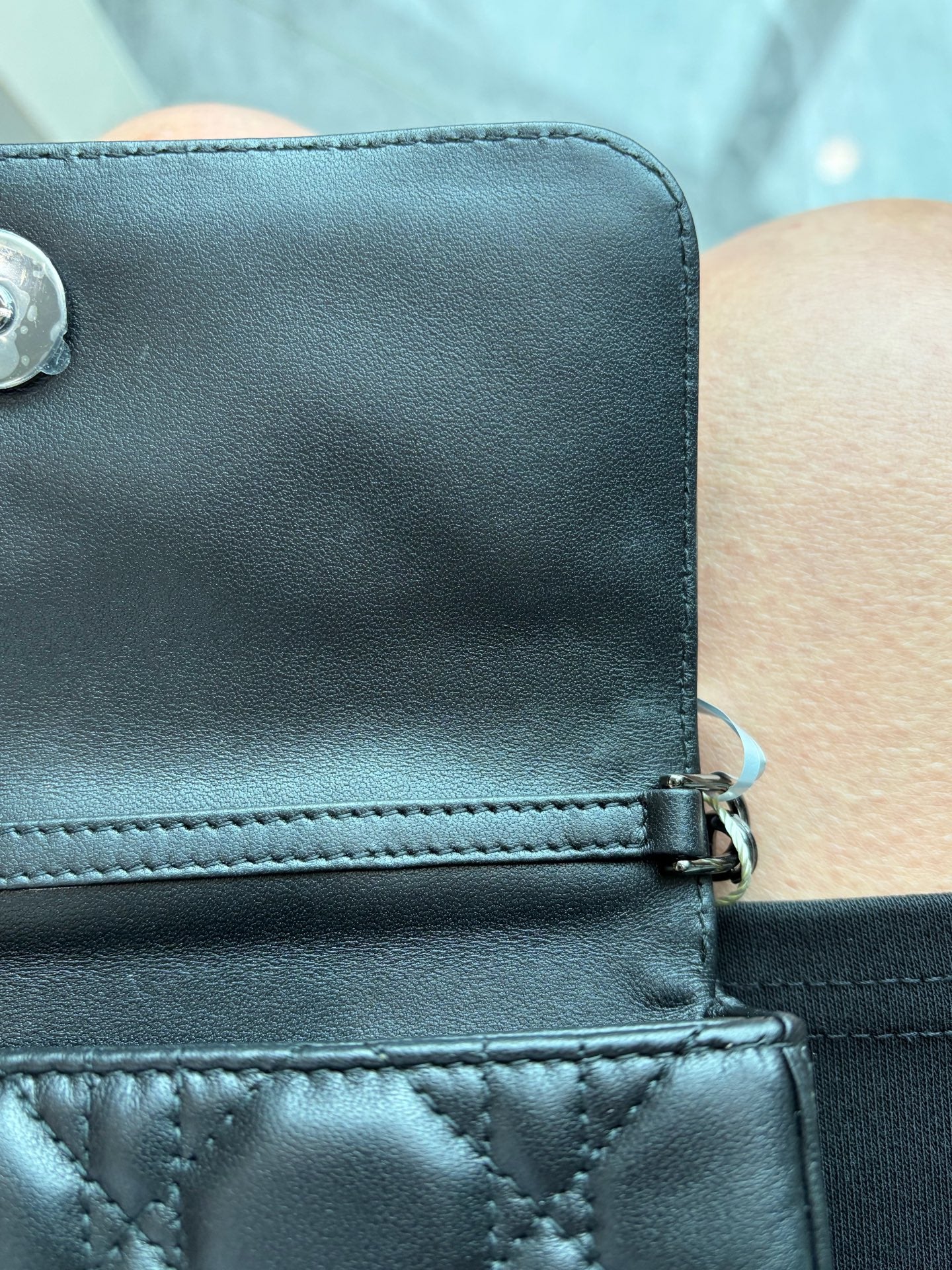 Dior - Lady Dior - Leather - Black - (mini)