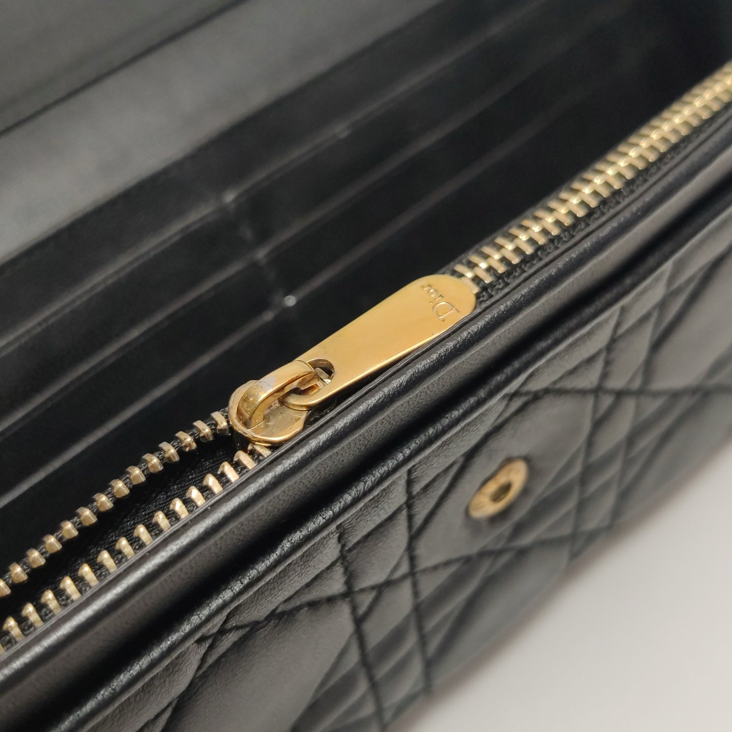Dior - Lady Dior - Leather - Black - (mini)