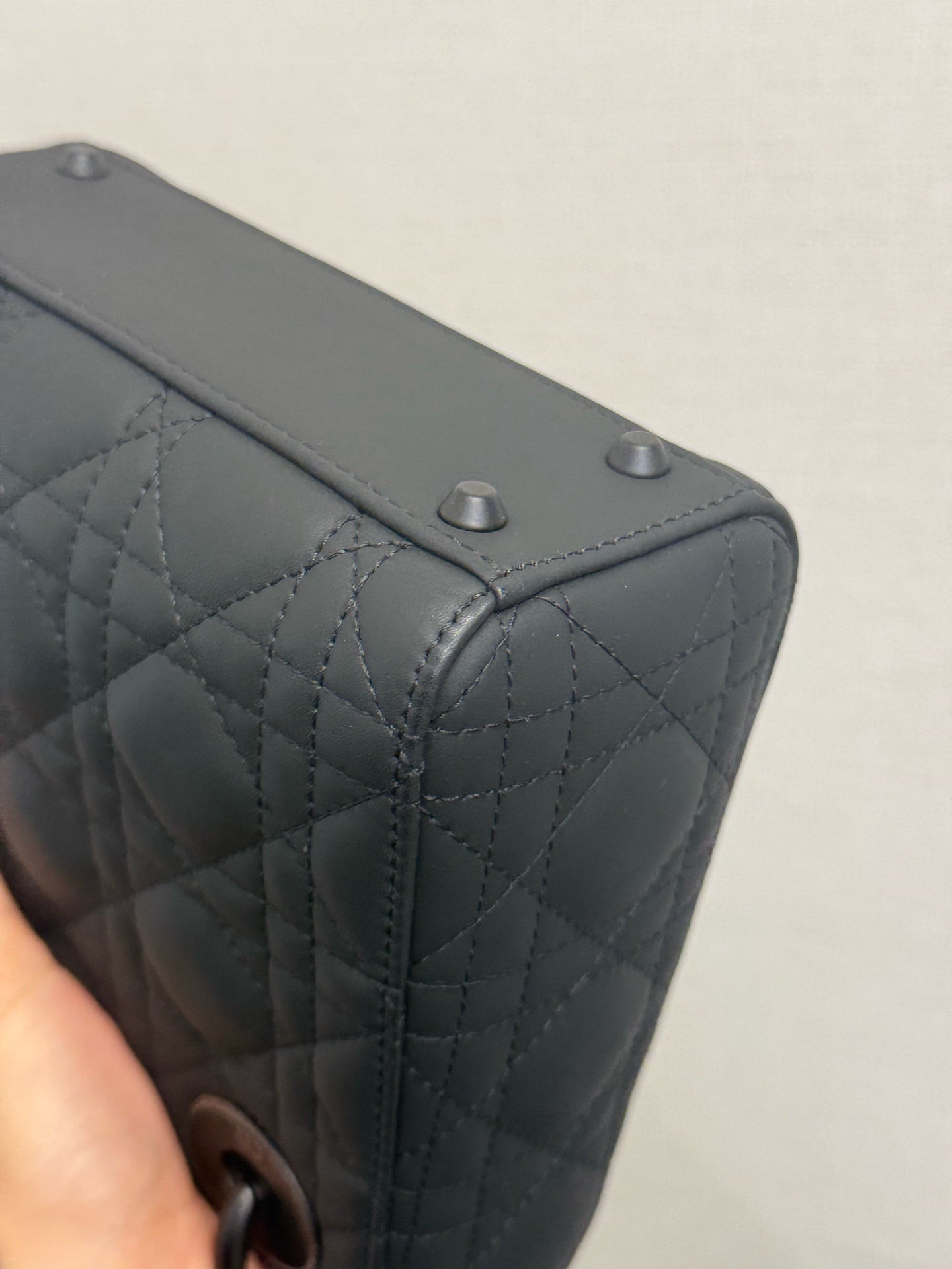 Dior - Lady Dior - Leather - Black - (mini)