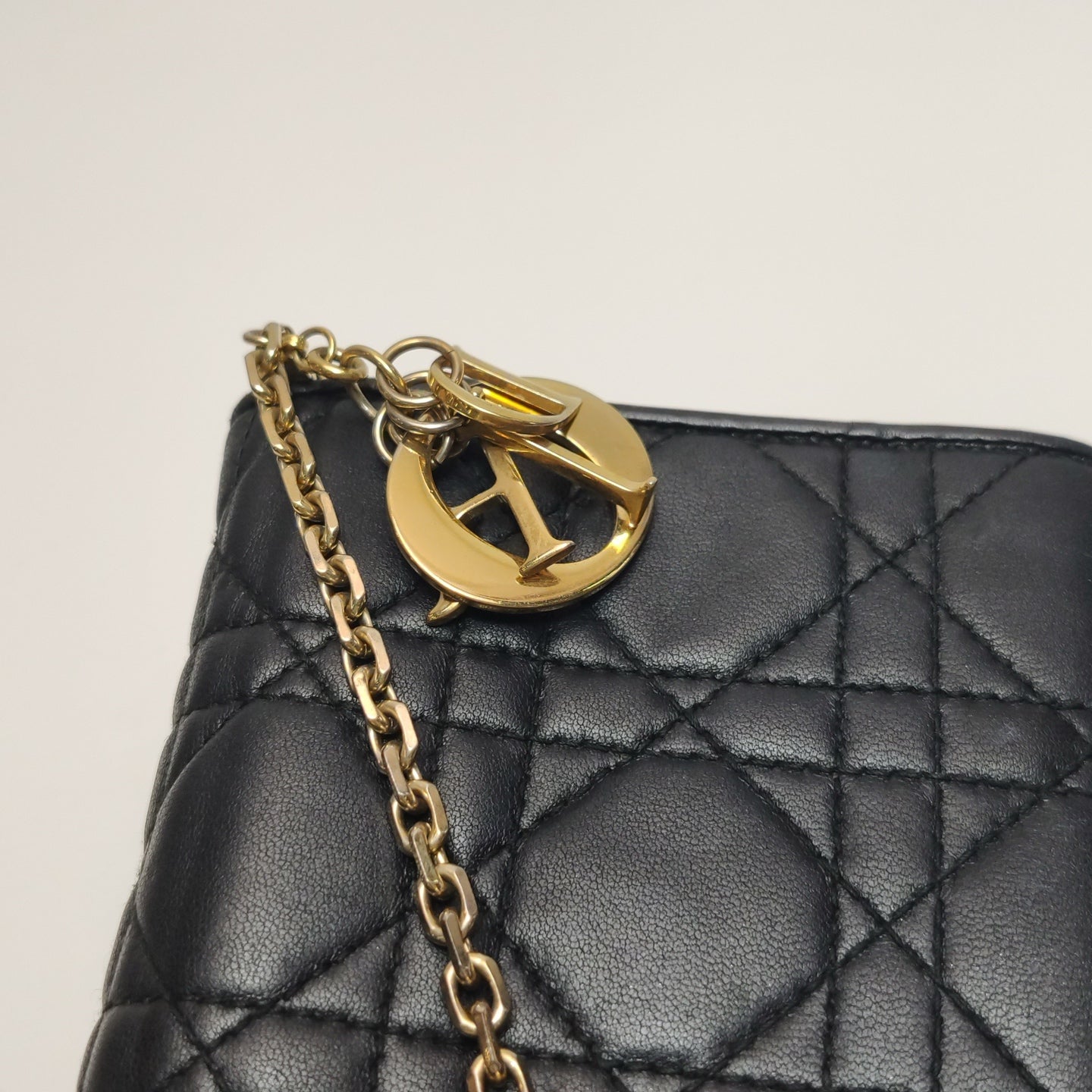 Dior - Lady Dior - Leather - Black - (mini)