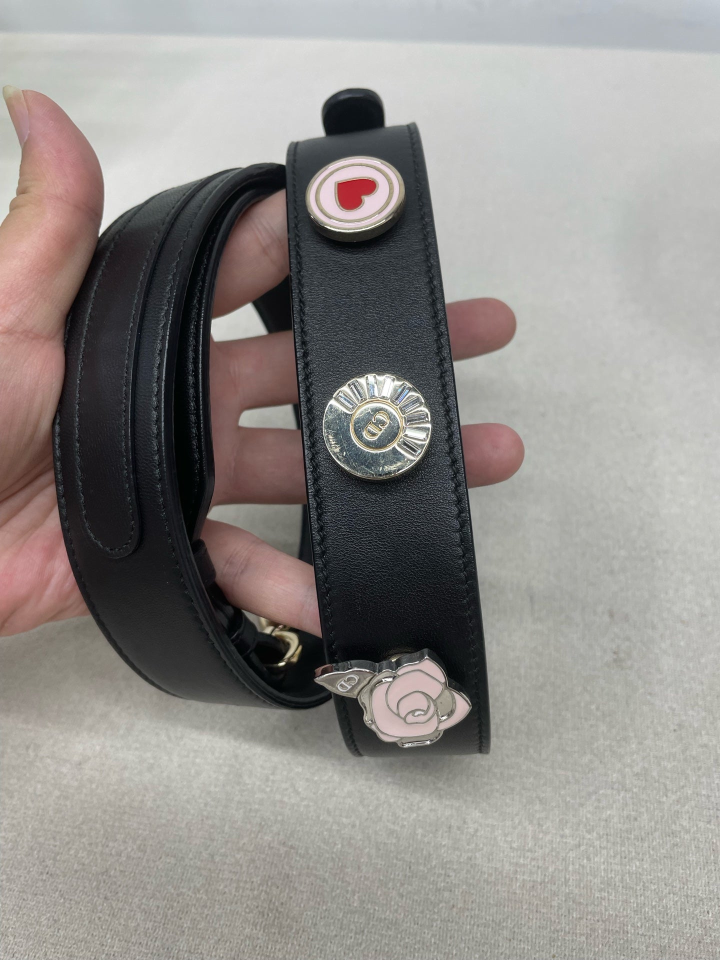 Dior - Lady Dior - Leather - Black - (mini)