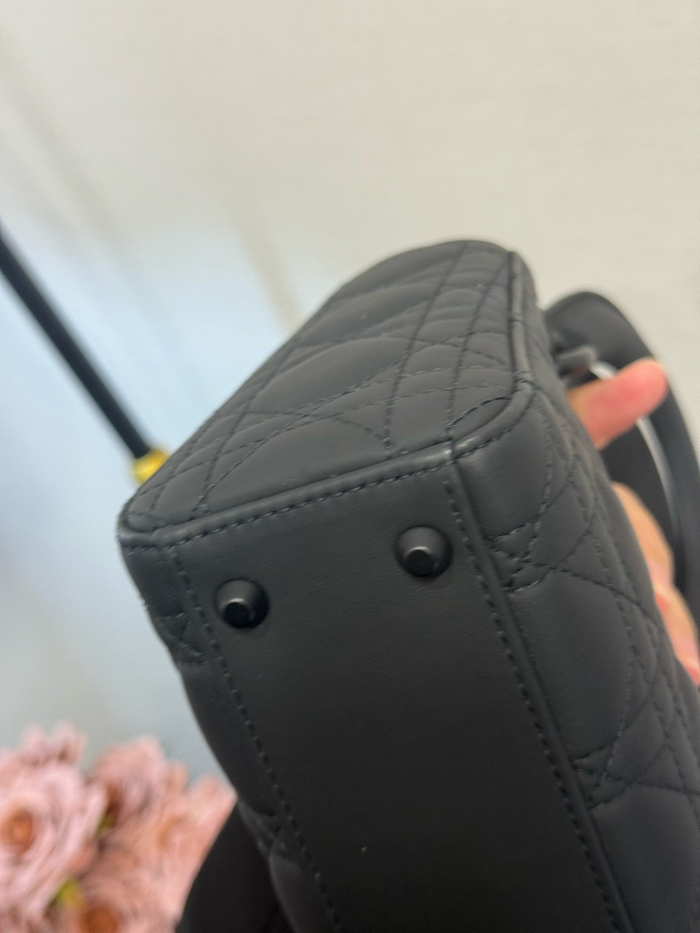 Dior - Lady Dior - Leather - Black - (mini)