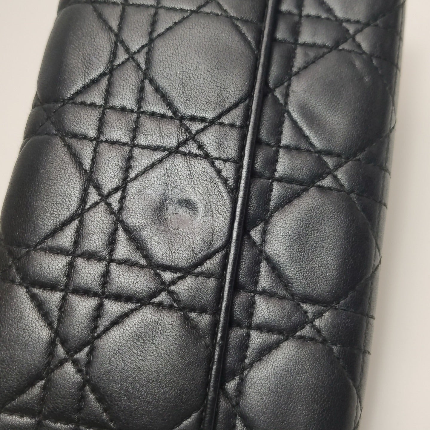 Dior - Lady Dior - Leather - Black - (mini)