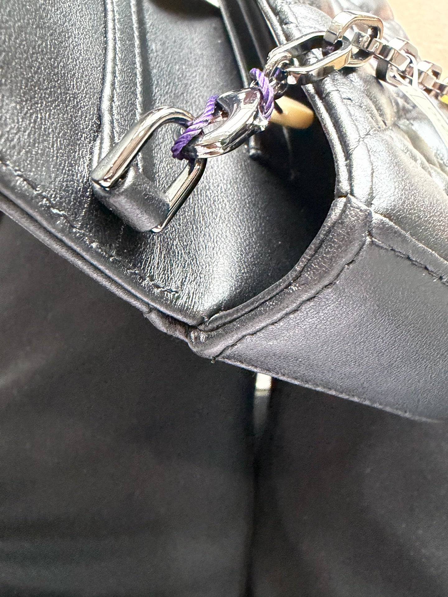 Dior - Lady Dior - Leather - Black - (mini)