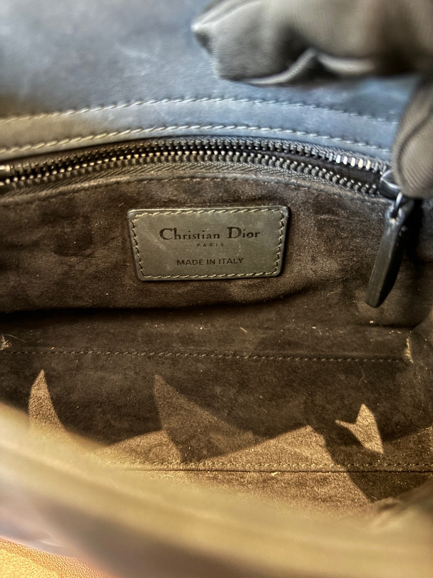 Dior - Lady Dior - Leather - Black - (mini)