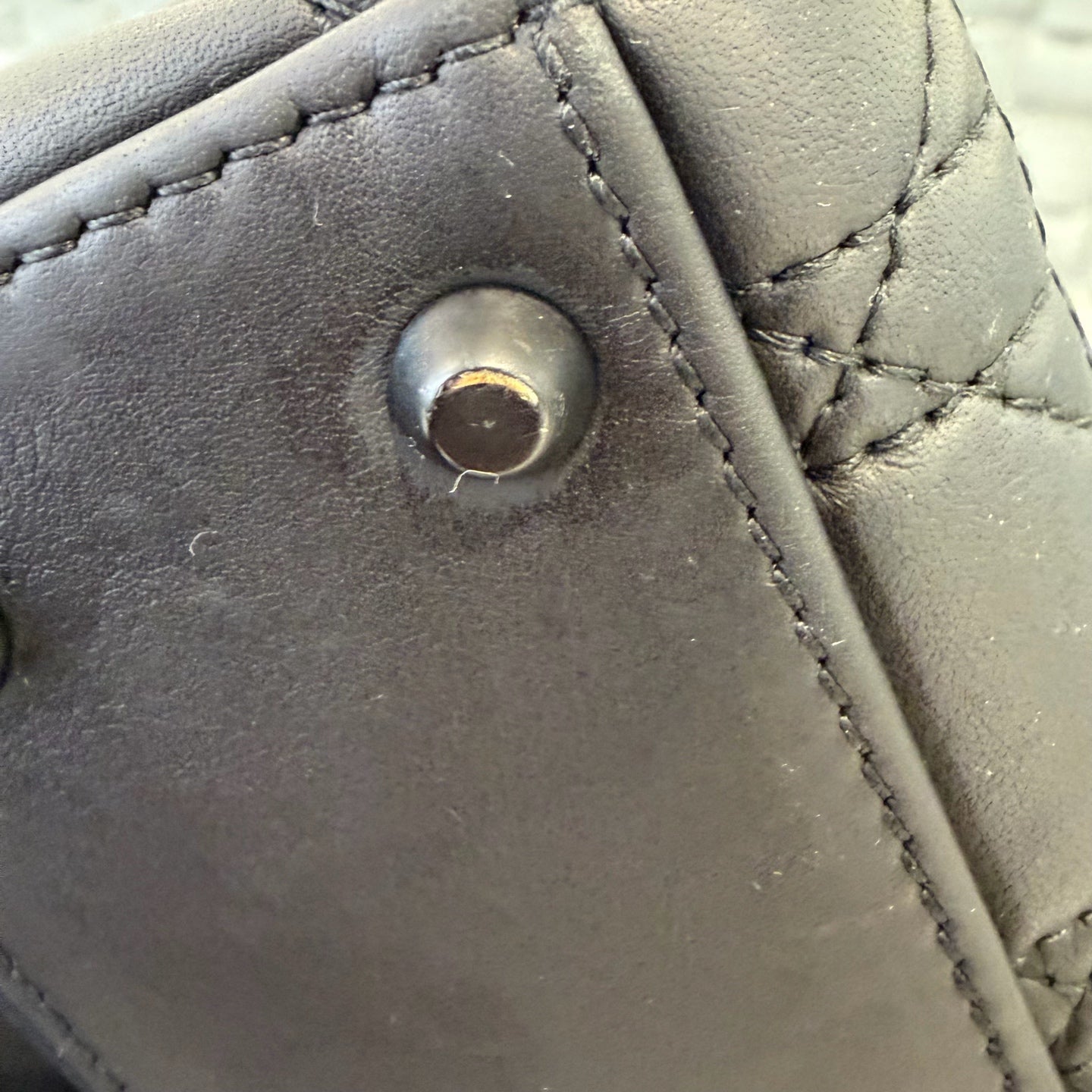 Dior - Lady Dior - Leather - Black - (mini)