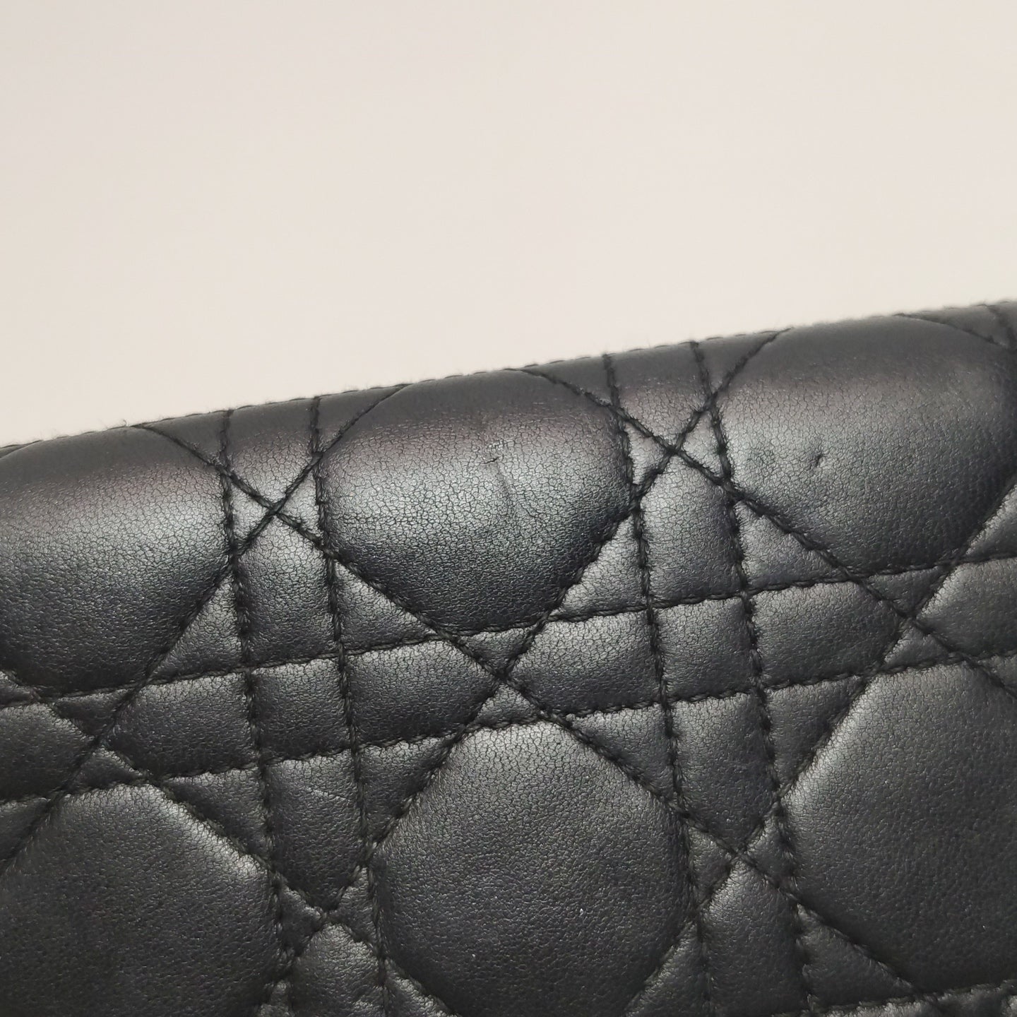 Dior - Lady Dior - Leather - Black - (mini)