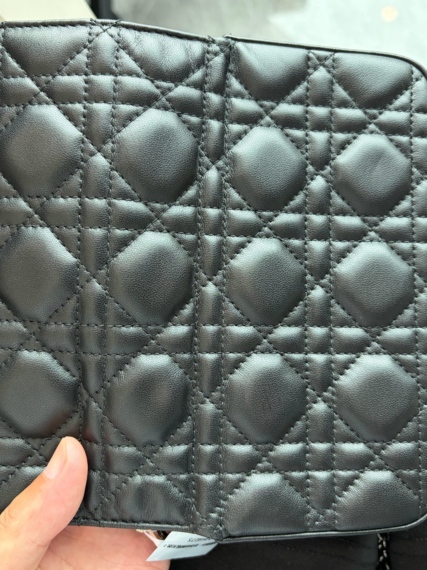 Dior - Lady Dior - Leather - Black - (mini)